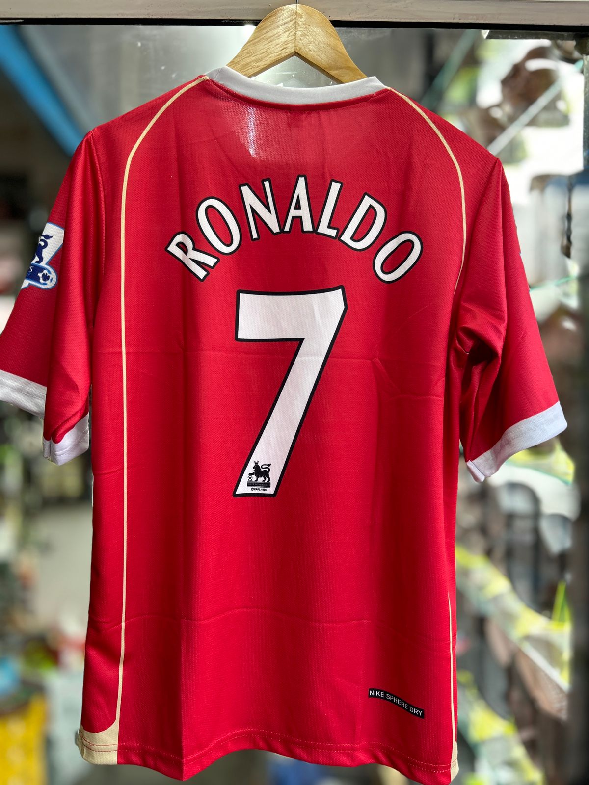 MAN UNITED 2006-07 HOME KIT, FIVESLEEVE SUBLIMATION