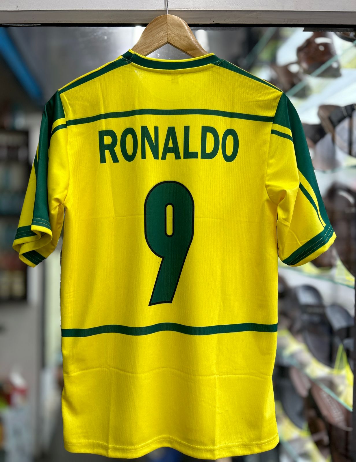 BRAZIL 1998 WORLD CUP HOME KIT, FIVESLEEVE SUBLIMATION – JAIHIND