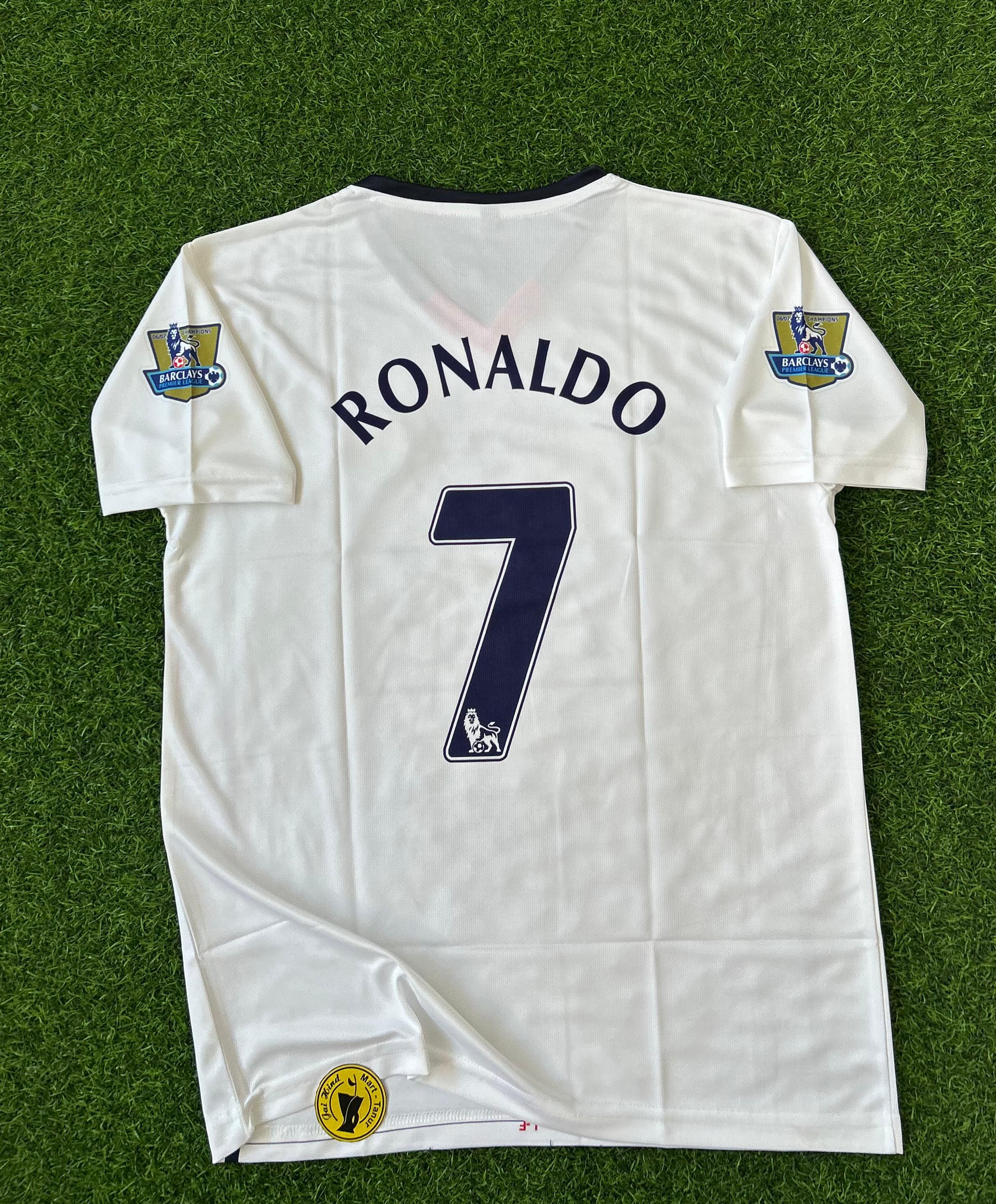 MAN UNITED 2008-09 AWAY KIT, HALFSLEEVE EMBROIDERY