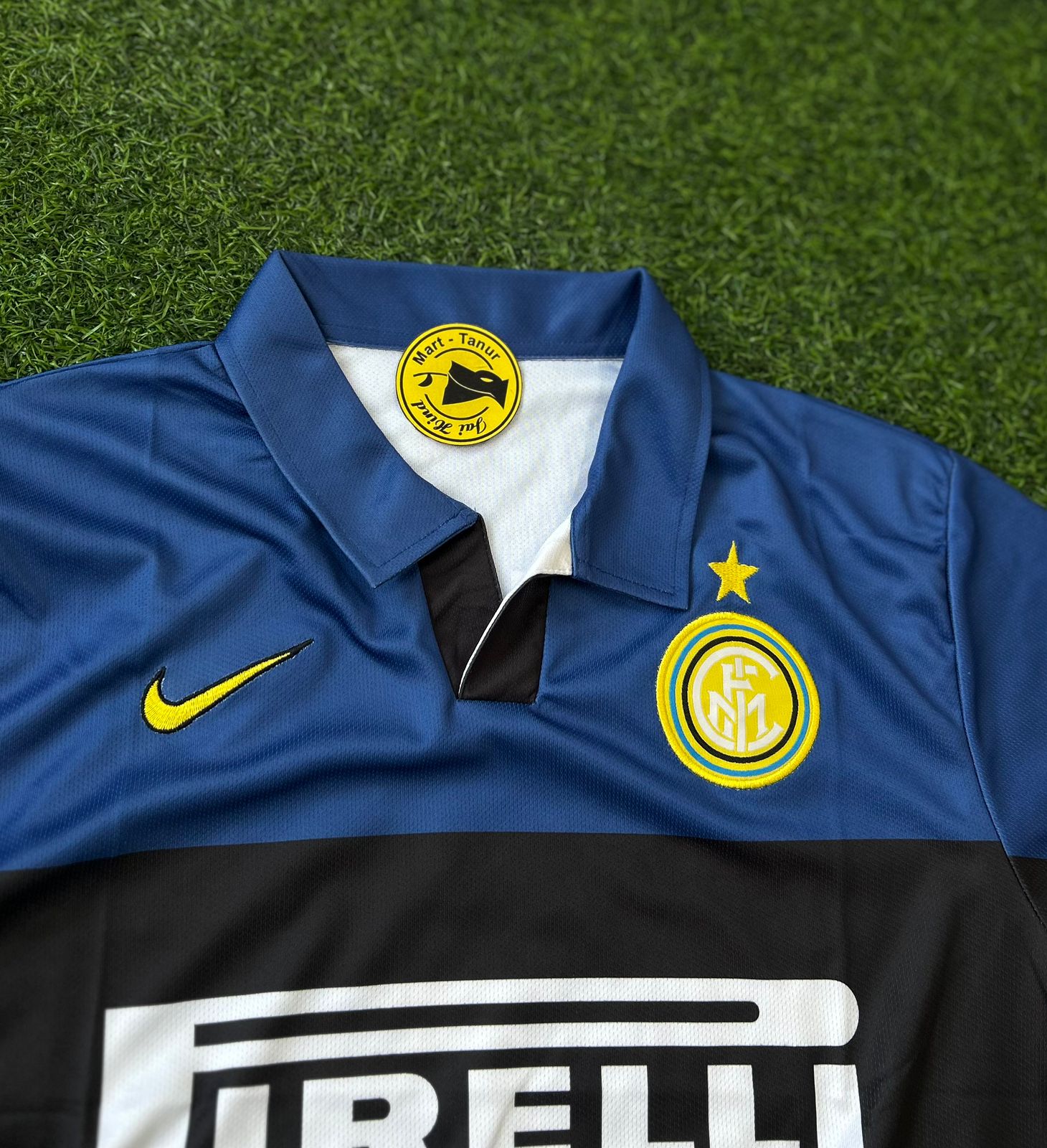 INTERMILAN 1998-99 THIRD KIT , HALFSLEEVE POLO EMBROIDERY