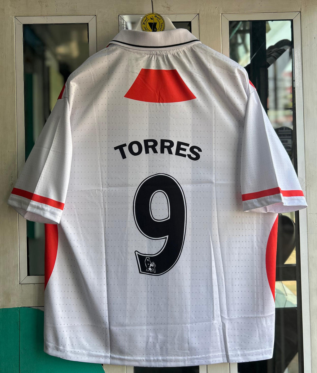 LIVERPOOL 2007-08 AWAY KIT, FIVESLEEVE POLO SUBLIMATION (ZIP)