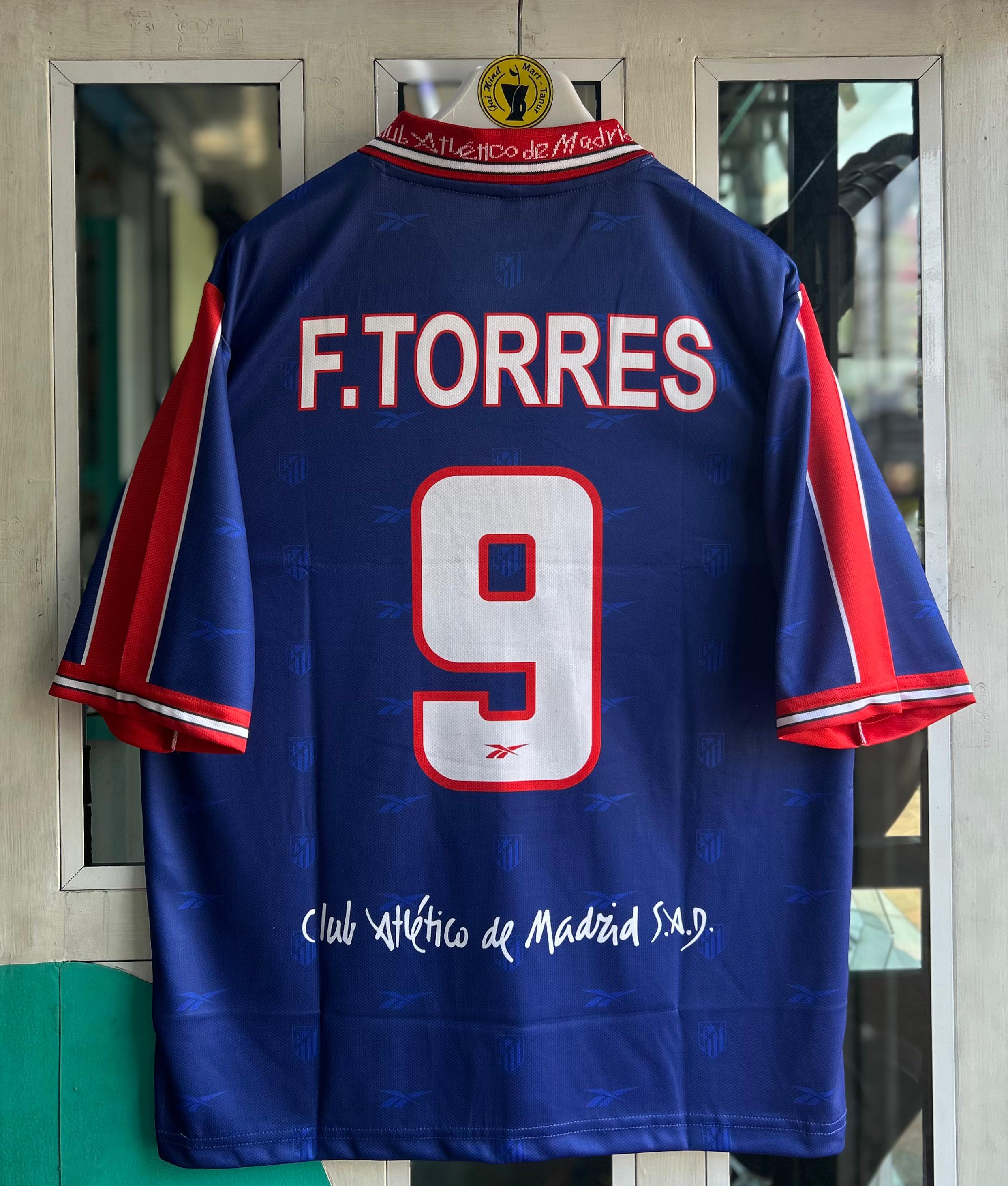 ATLETICO MADRID 1999-00 THIRD KIT, FIVESLEEVE POLO EMBROIDERY