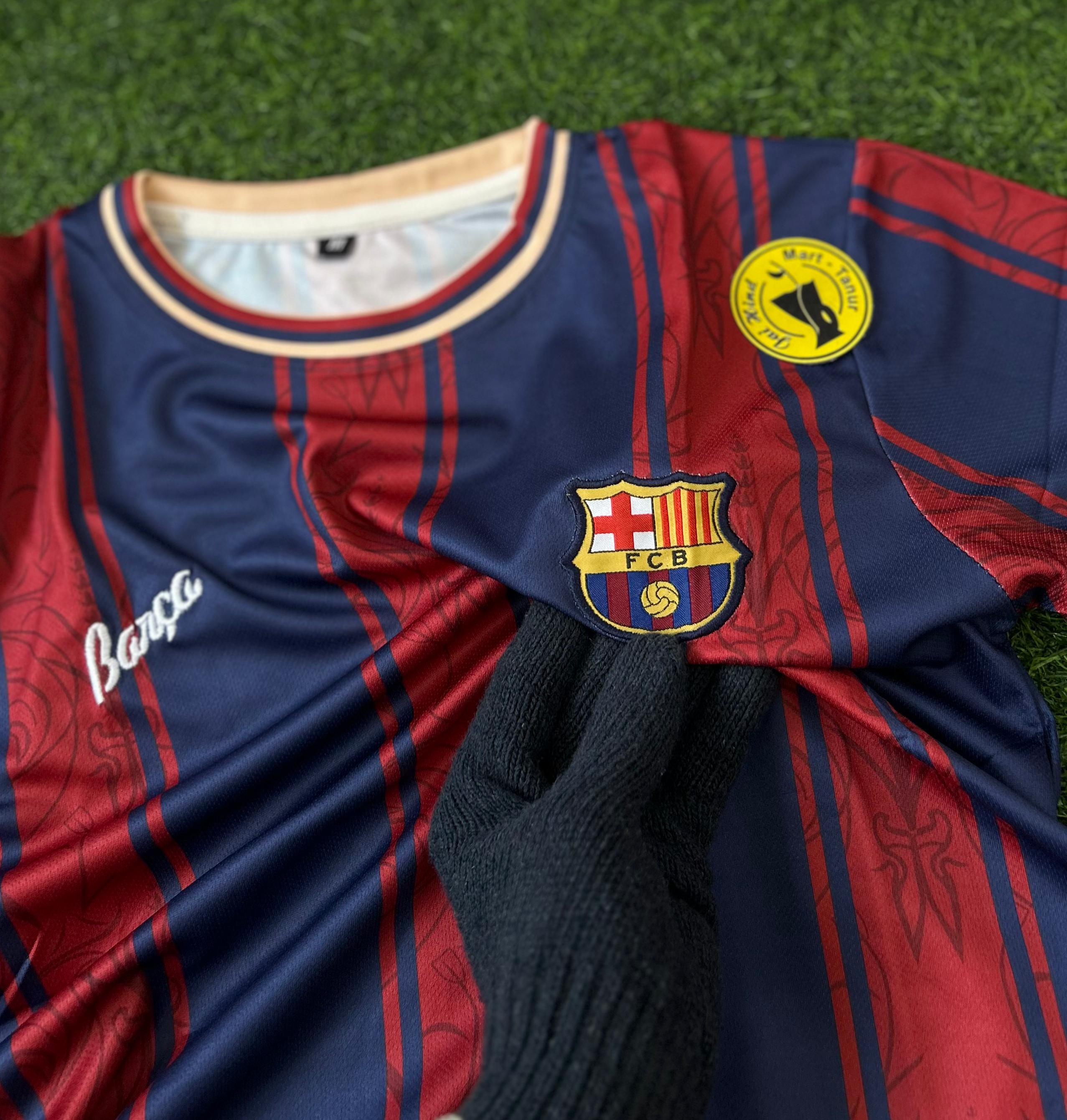 BARCELONA 125TH ANNIVERSARY KIT, HALFSLEEVE EMBROIDERY – JAIHIND