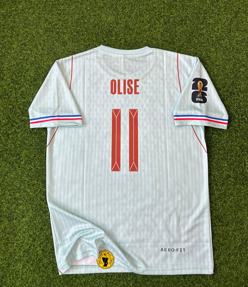 FRANCE 2026 WORLD CUP AWAY KIT, HALFSLEEVE SUBLIMATION