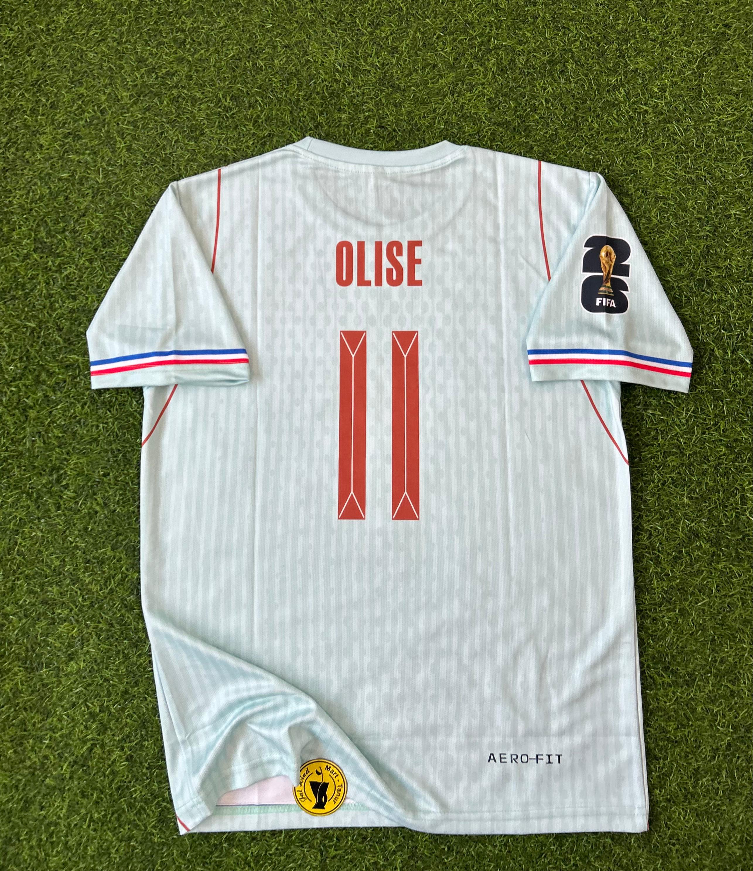 FRANCE 2026 WORLD CUP AWAY KIT, HALFSLEEVE SUBLIMATION