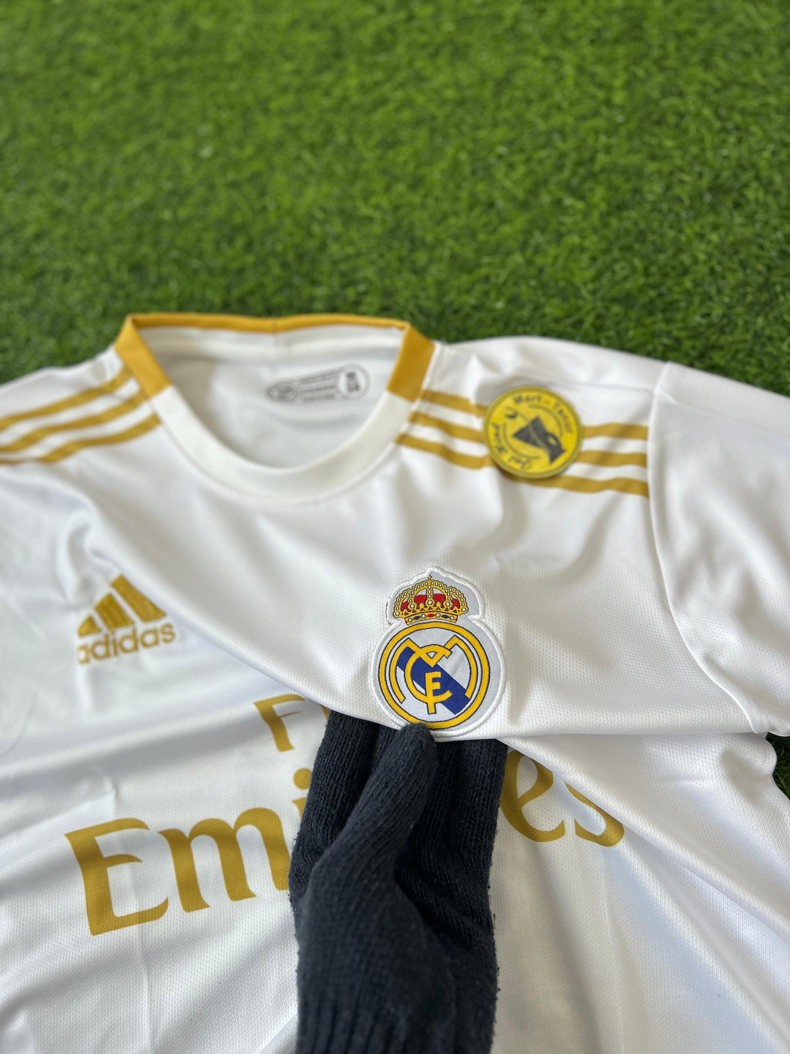 REAL MADRID 2019-20 HOME KIT, HALFSLEEVE EMBROIDERY