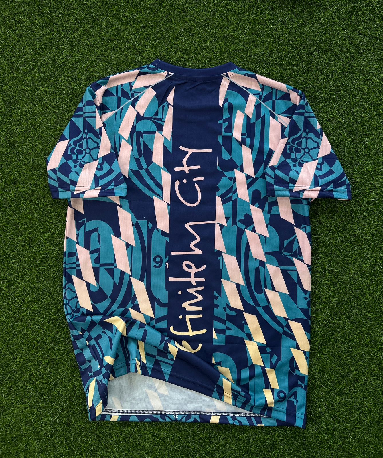MAN CITY CAMISETA RETRO KIT ,SPECIAL EDITION, HALFSLEEVE SUBLIMATION