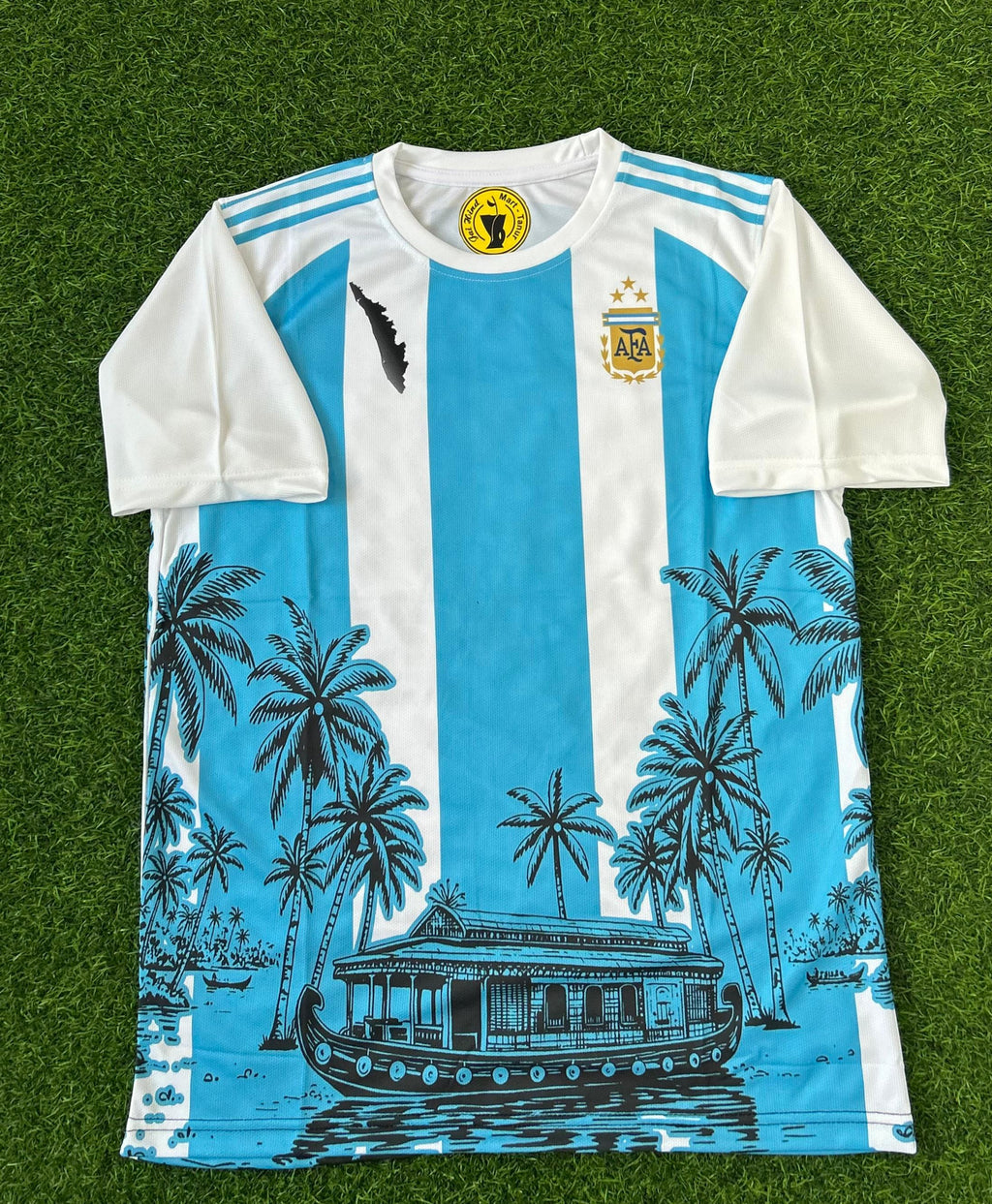 ARGENTINA SPECIAL EDITION ,KERALA THEME . HALFSLEEVE SUBLIMATION
