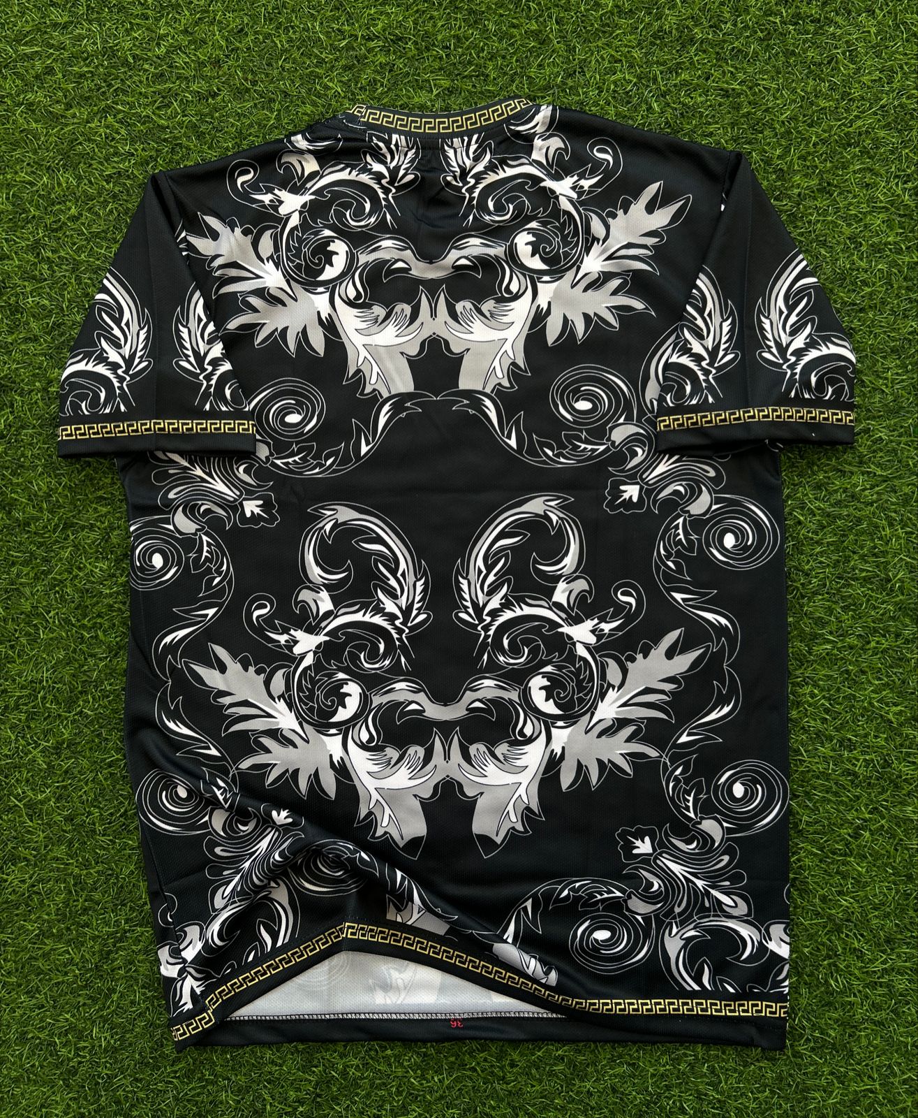 ITALY BLACK SPECIAL KIT, VERSACE. HALFSLEEVE SUBLIMATION – JAIHIND