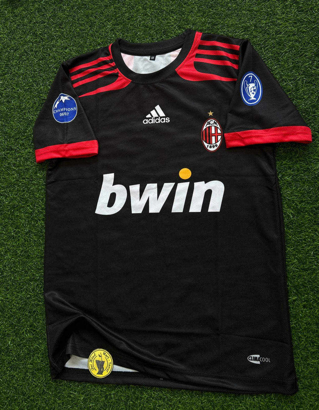 AC MILAN 2007-08 RETRO KIT, HALFSLEEVE SUBLIMATION