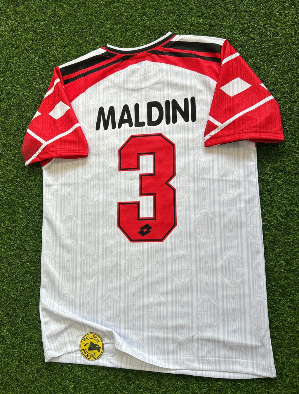 AC MILAN 1997-98 AWAY KIT, HALFSLEEVE SUBLIMATION