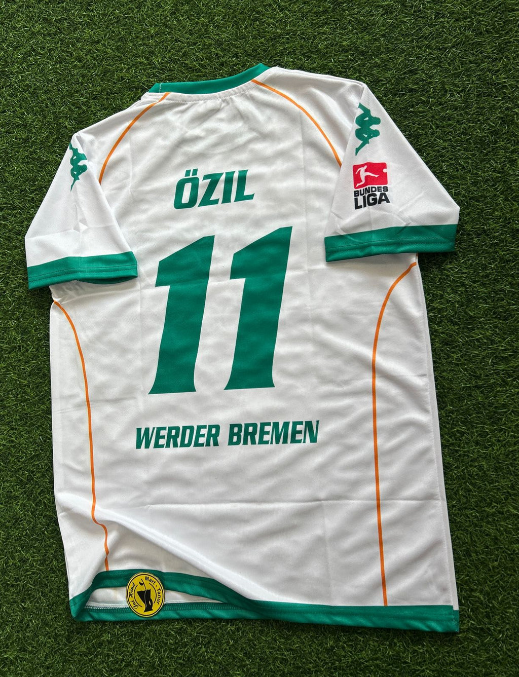 WERDER BREMAN 2008-09 HOME KIT, HALFSLEEVE SUBLIMATION