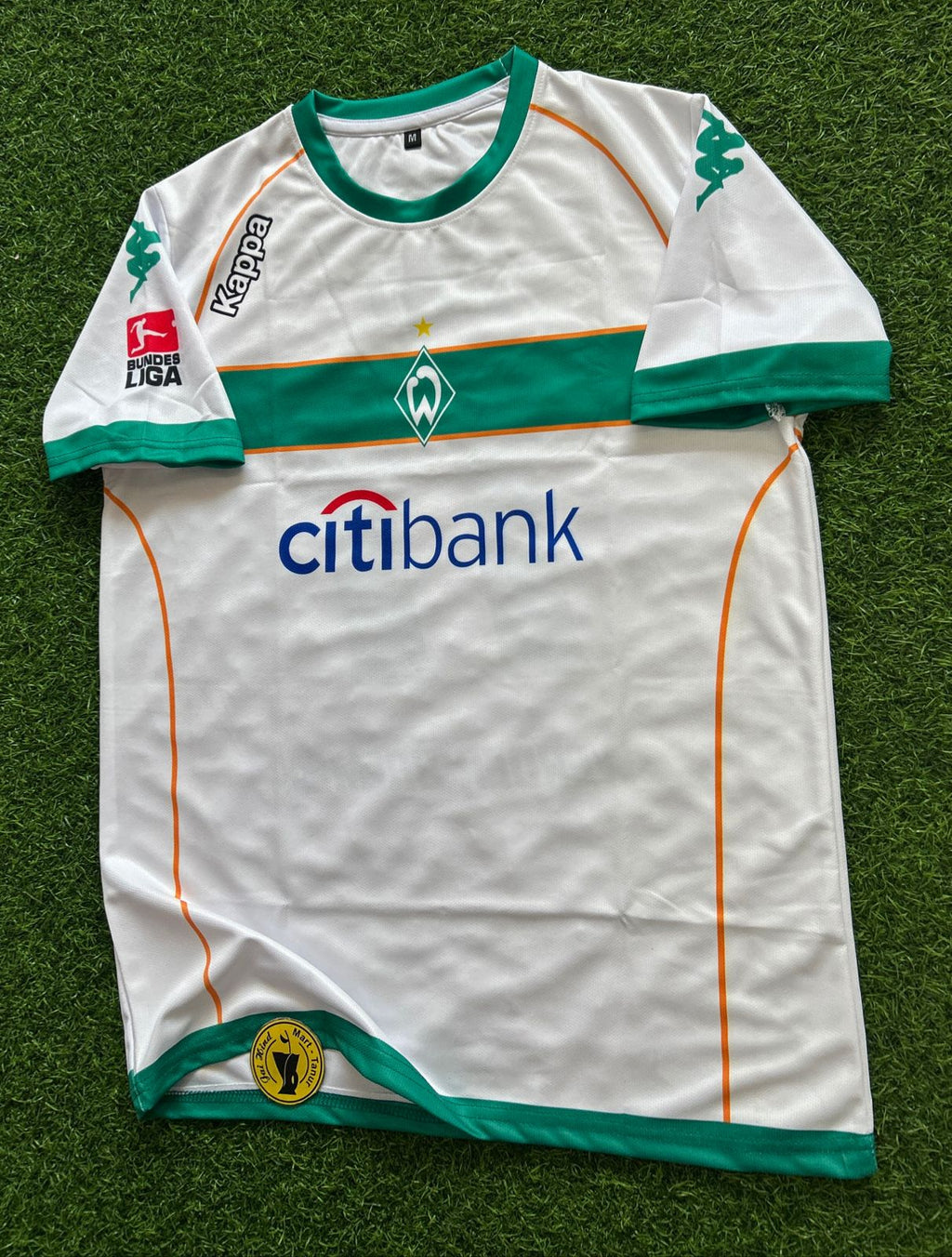 WERDER BREMAN 2008-09 HOME KIT, HALFSLEEVE SUBLIMATION