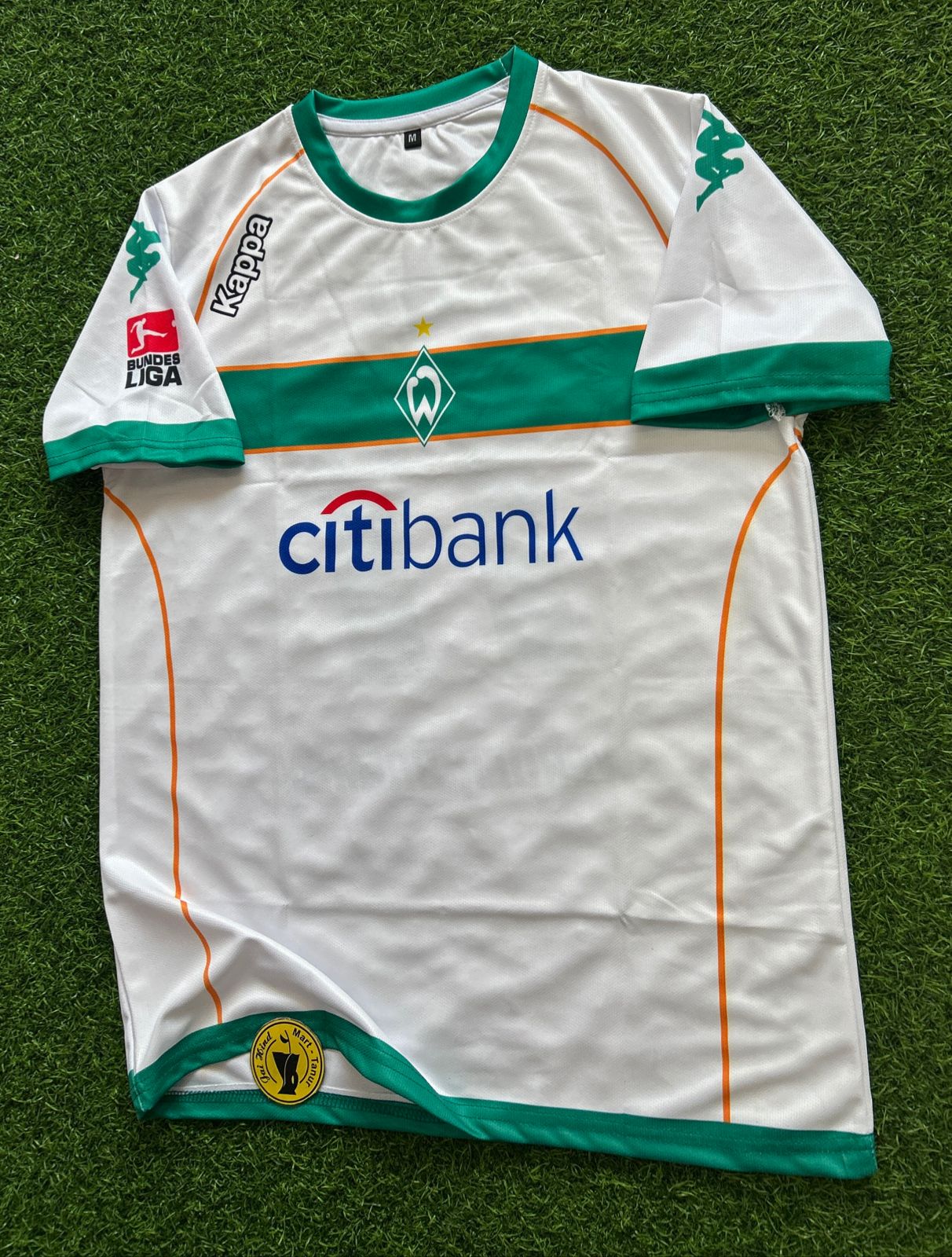 WERDER BREMAN 2008-09 HOME KIT, HALFSLEEVE SUBLIMATION