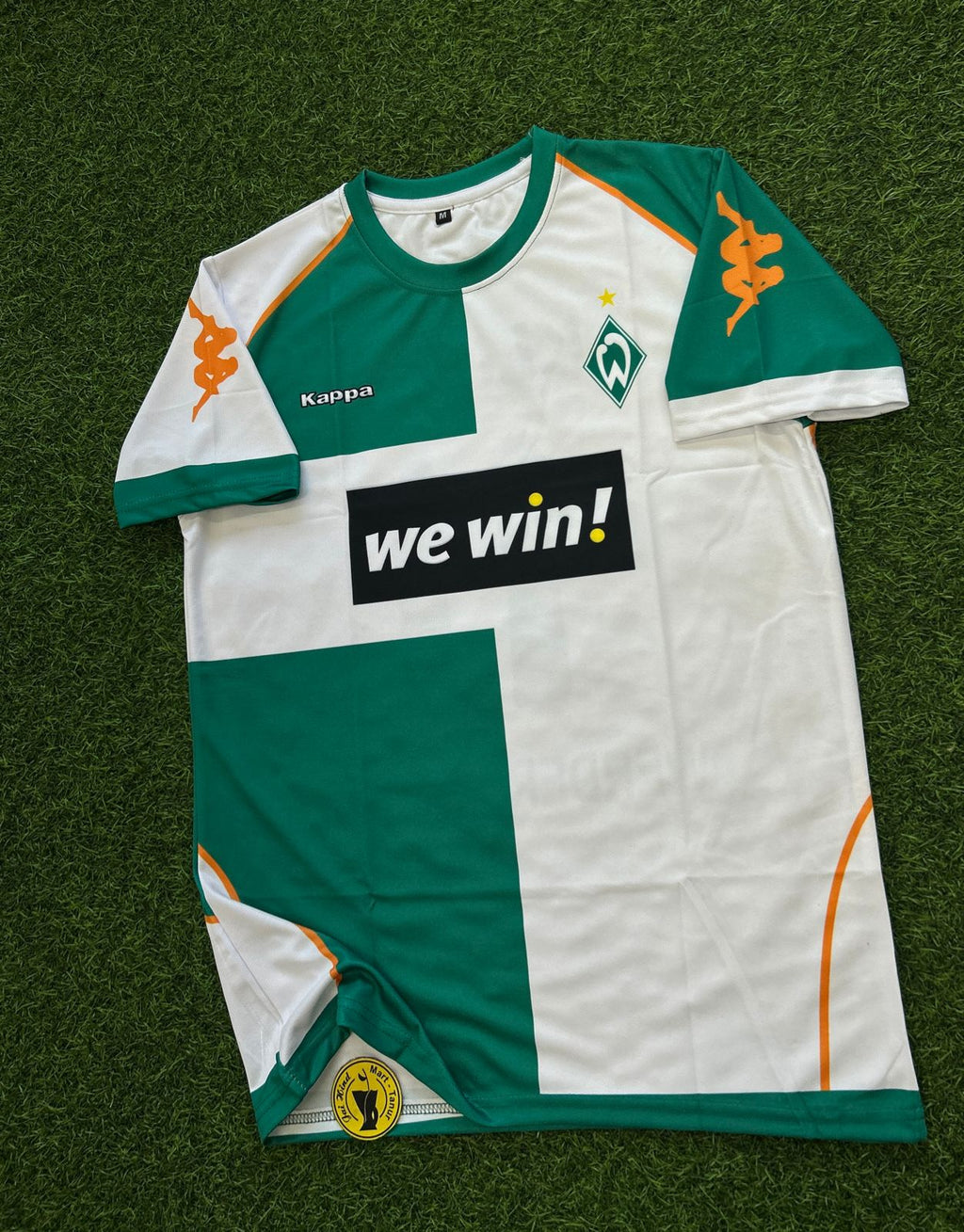 WERDER BREMEN 2006-07 HOME KIT, HALFSLEEVE SUBLIMATION