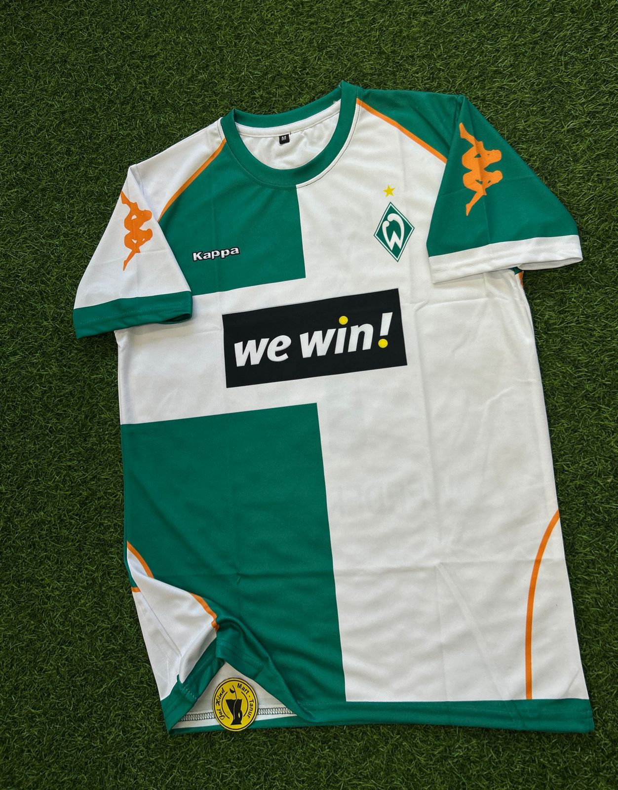 WERDER BREMEN 2006-07 HOME KIT, HALFSLEEVE SUBLIMATION