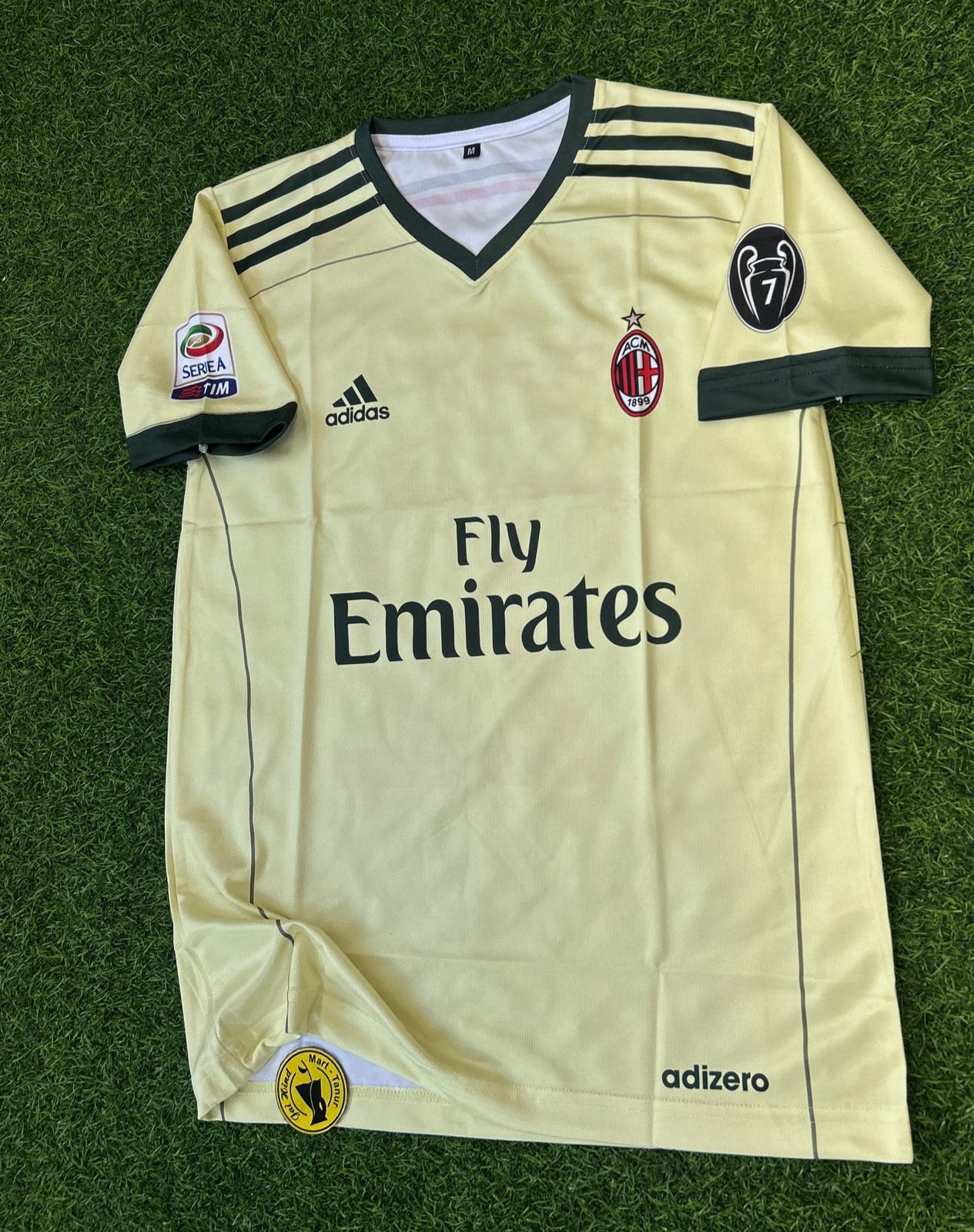 AC MILAN 2014-15 THIRD KIT, HASLFSLEEVE SUBLIMATION