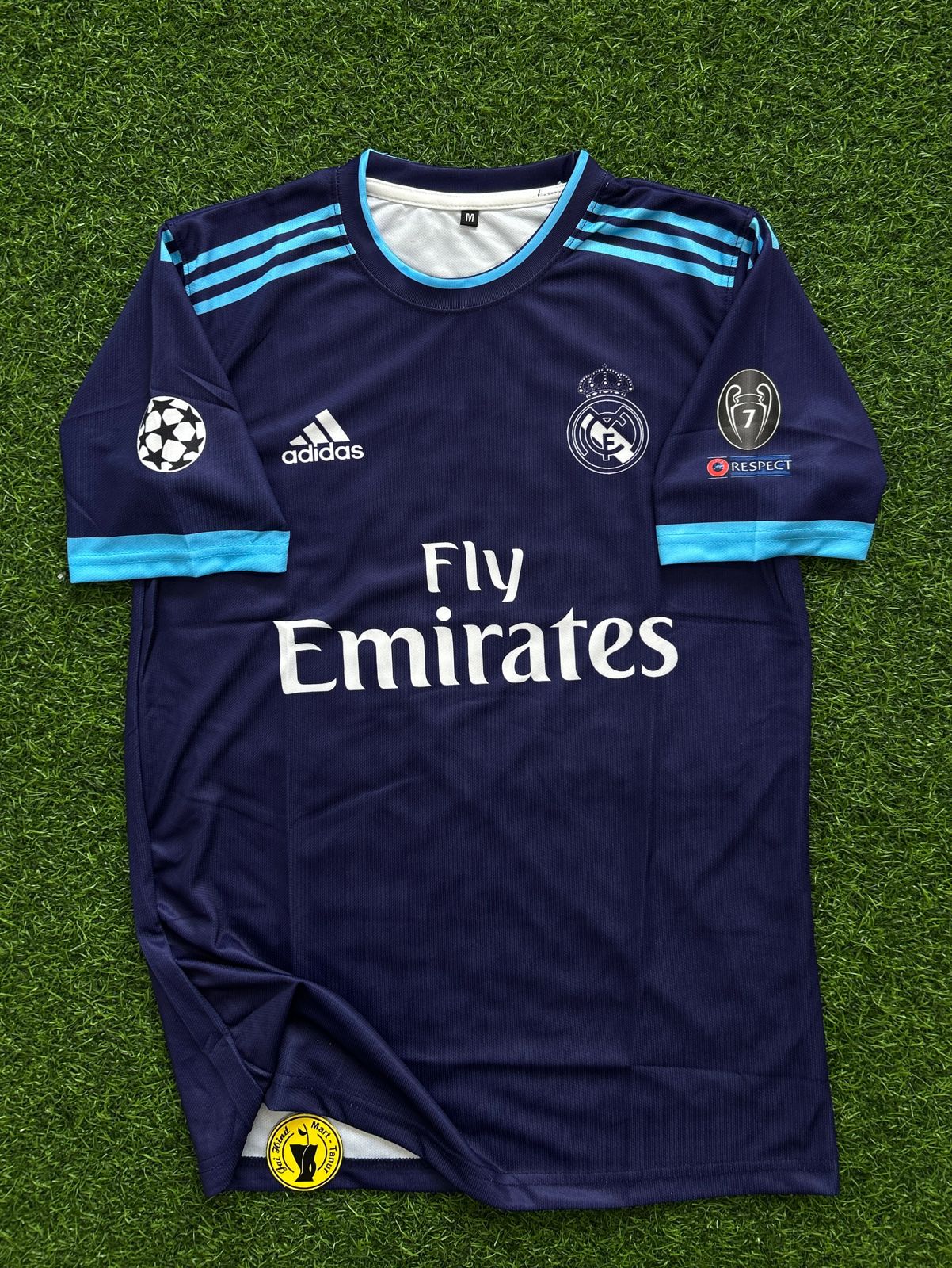REAL MADRID 2015-16 THIRD KIT, HALFSLEEVE SUBLIMATION