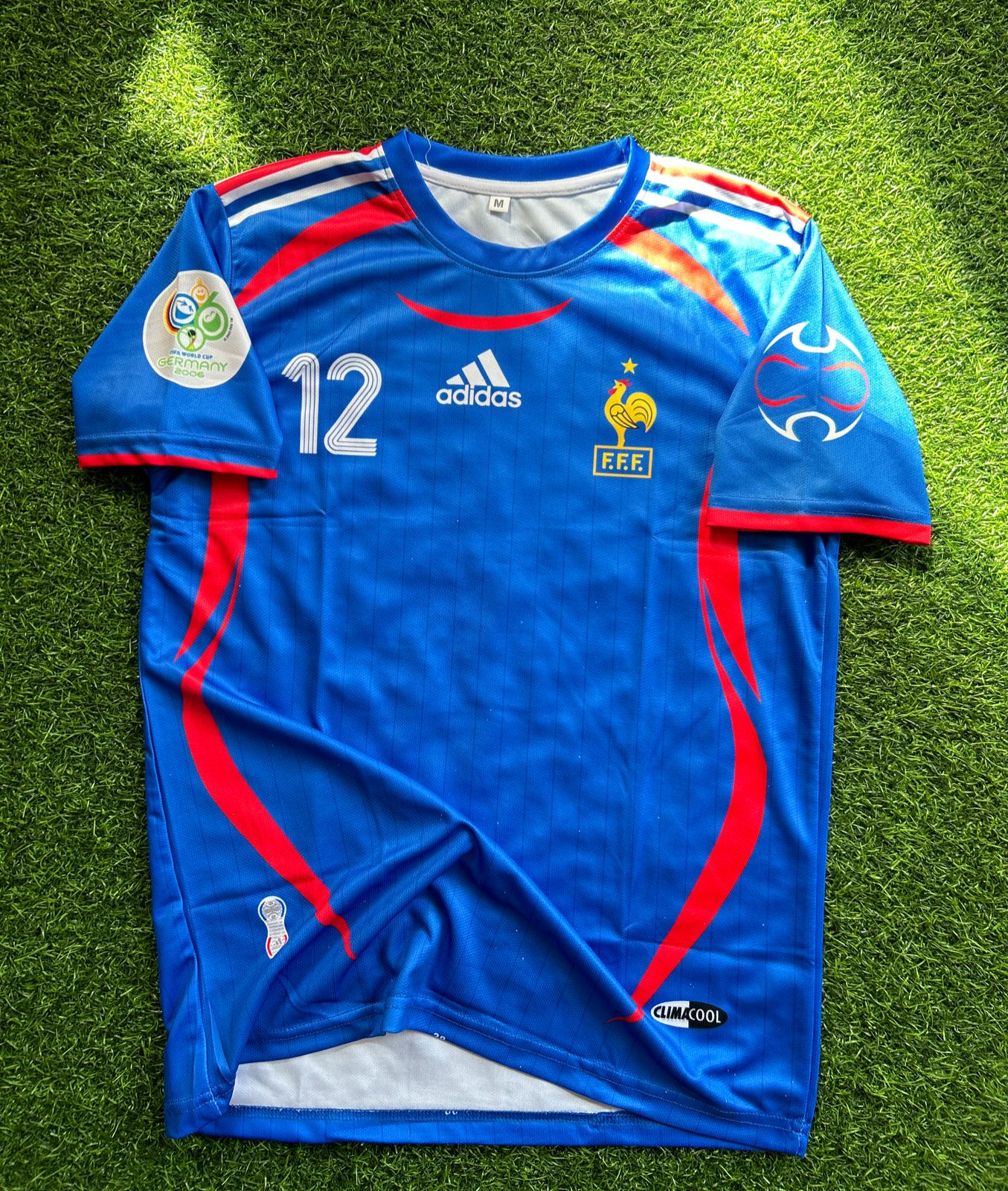 希少⭐激レアベビー⭐フランスサッカー ユニフォーム 上下セット ブルー FRANCE 2006 WORLD CUP HOME KIT, HALFSLEEVE SUBLIMATION – JAIHIND