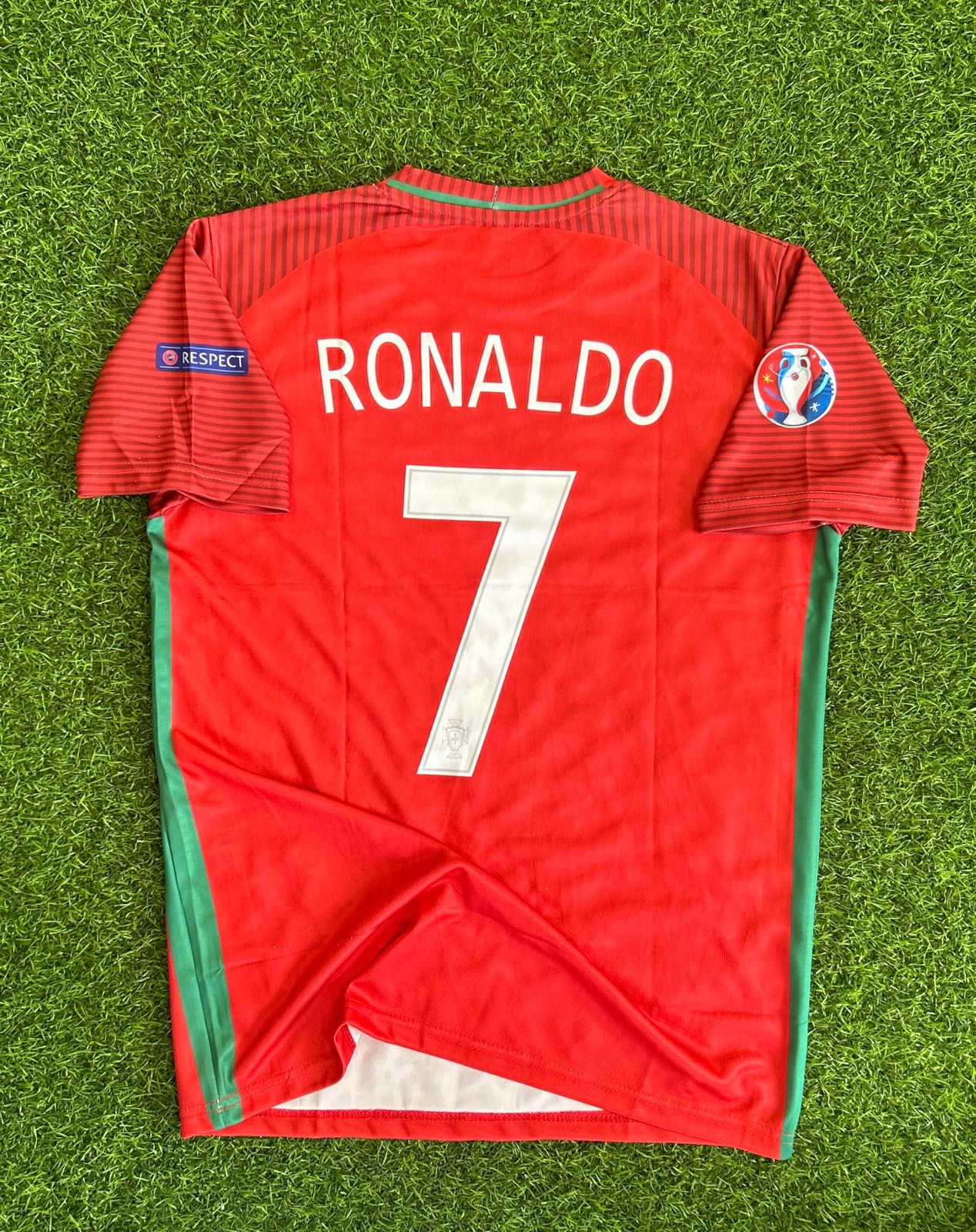 PORTUGAL 2016 HOME KIT, HALFSLEEVE SUBLIMATION