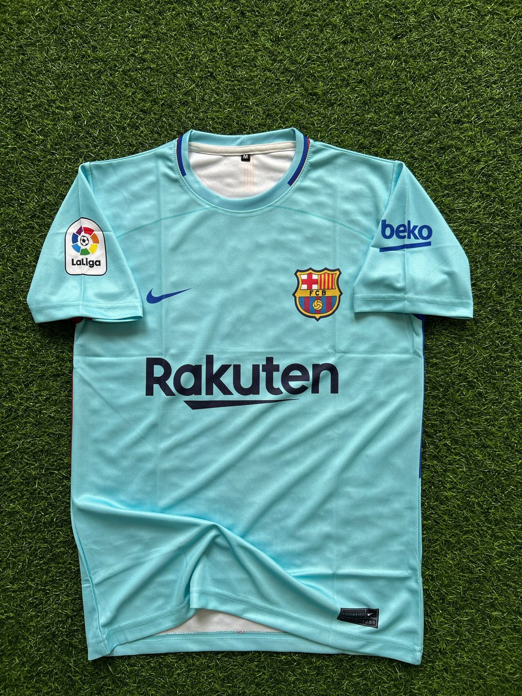 BARCELONA 2017-18 AWAY KIT, HALFSLEEVE SUBLIMATION