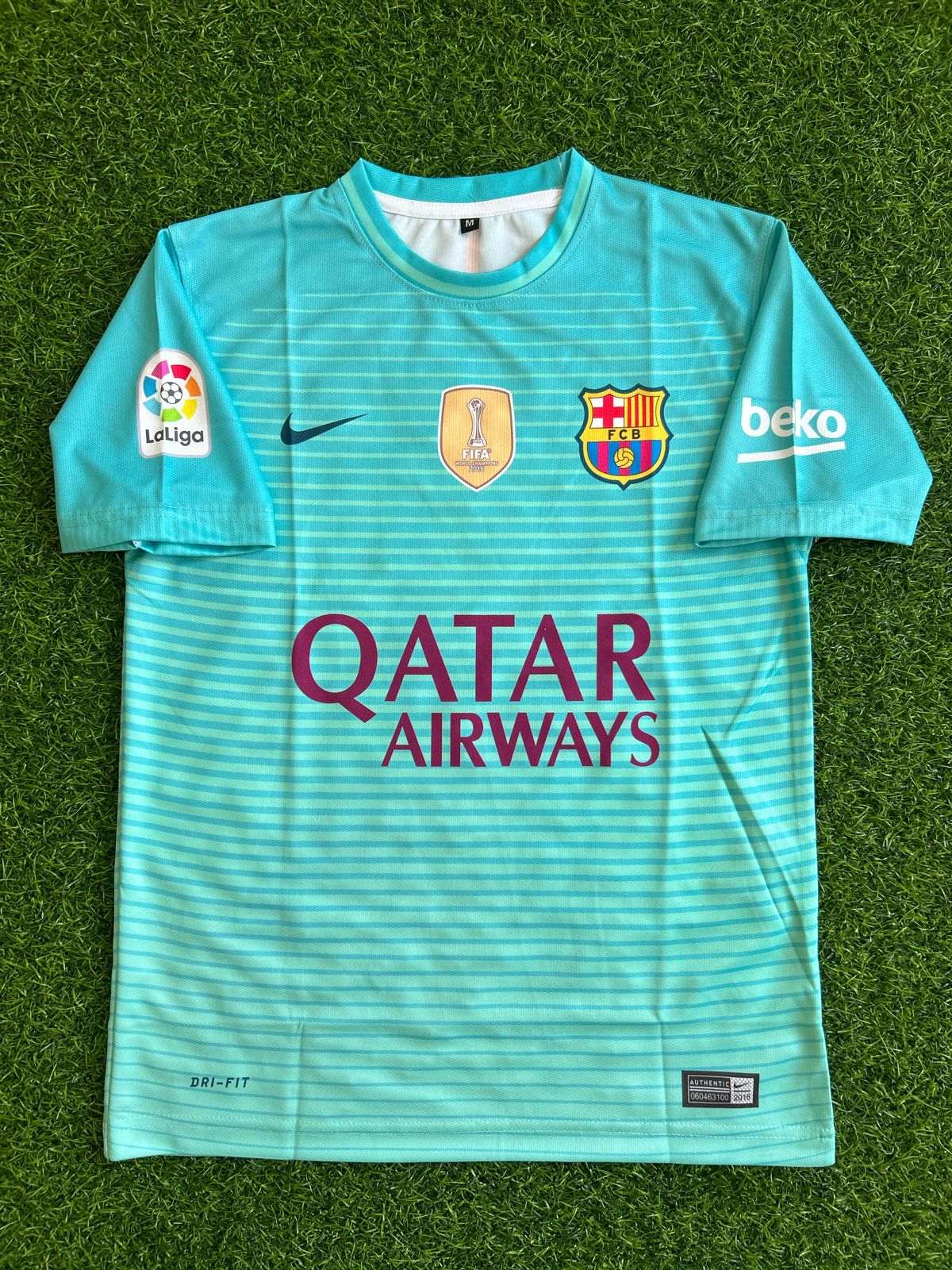 BARCELONA 2016-17 THIRD KIT, HALFSLEEVE SUBLIMATION