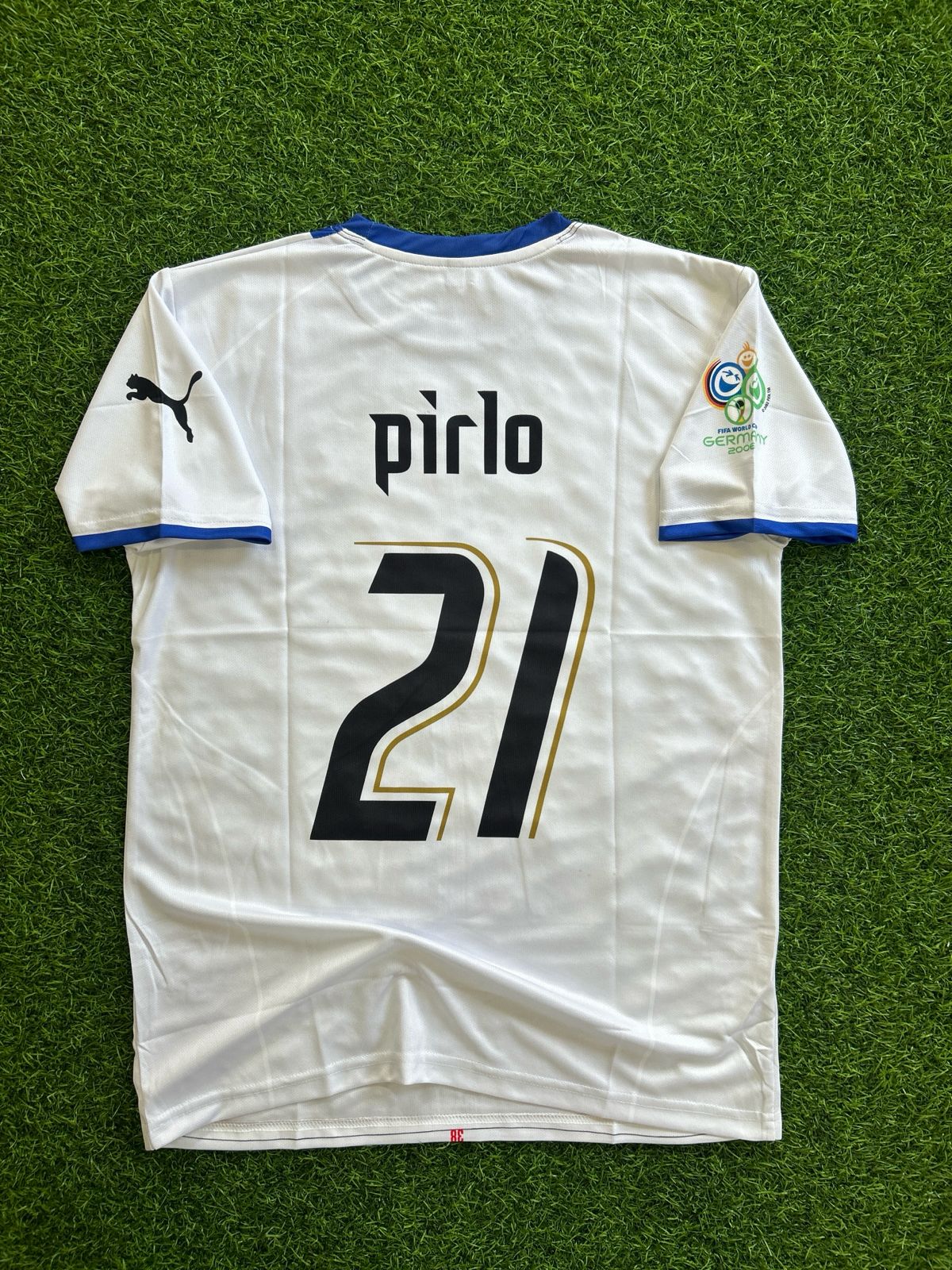 ITALY 2006 WORLD CUP AWAY KIT, HALFSLEEVE SUBLIMATION