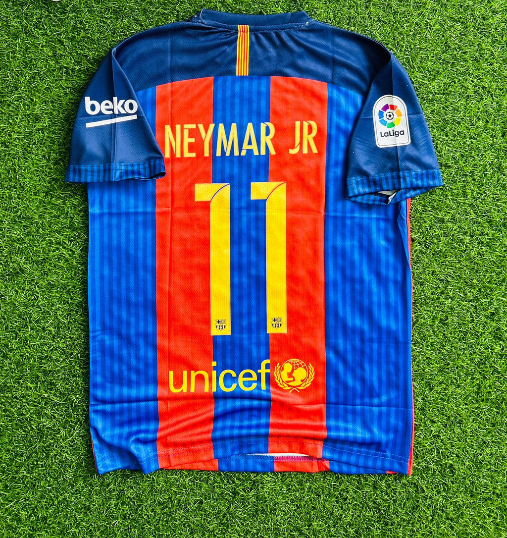 BARCELONA  2016-17 HOME KIT, HALFSLEEVE SUBLIMATION