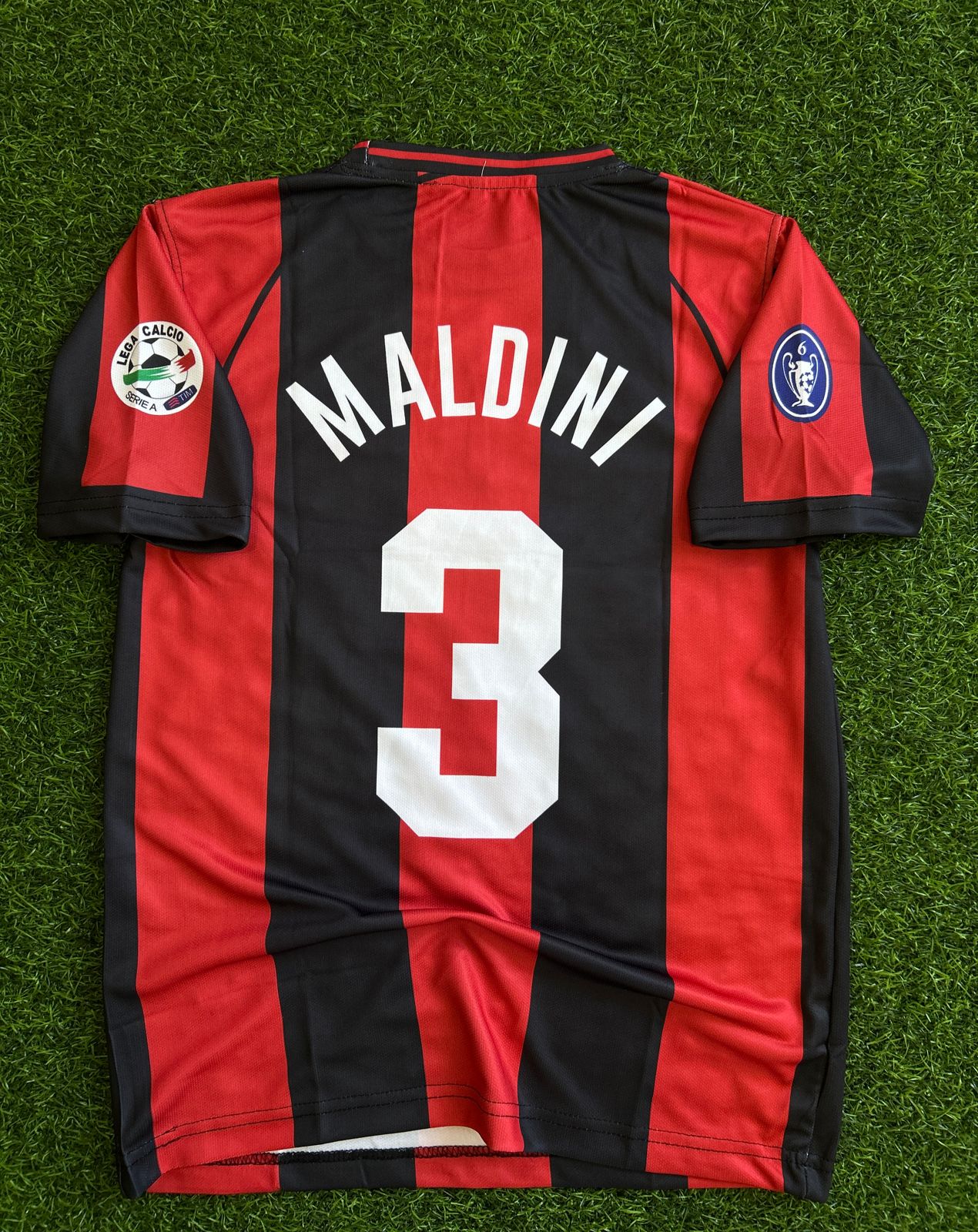 AC MILAN 1998-99 HOME KIT, HALFSLEEVE SUBLIMATION