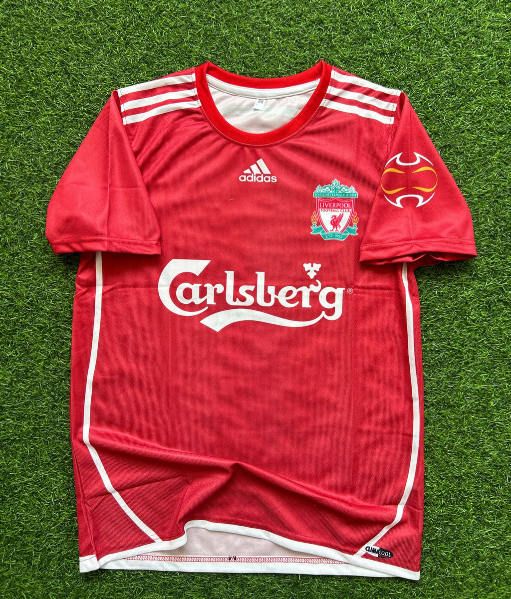LIVERPOOL 2007-08 HOME KIT, HALFSLEEVE SUBLIMATION