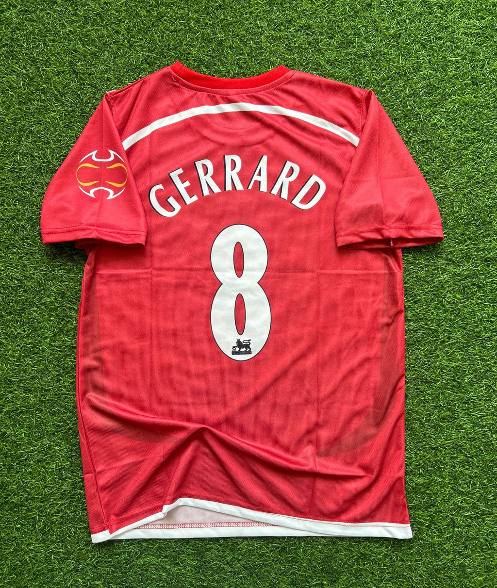 LIVERPOOL 2007-08 HOME KIT, HALFSLEEVE SUBLIMATION