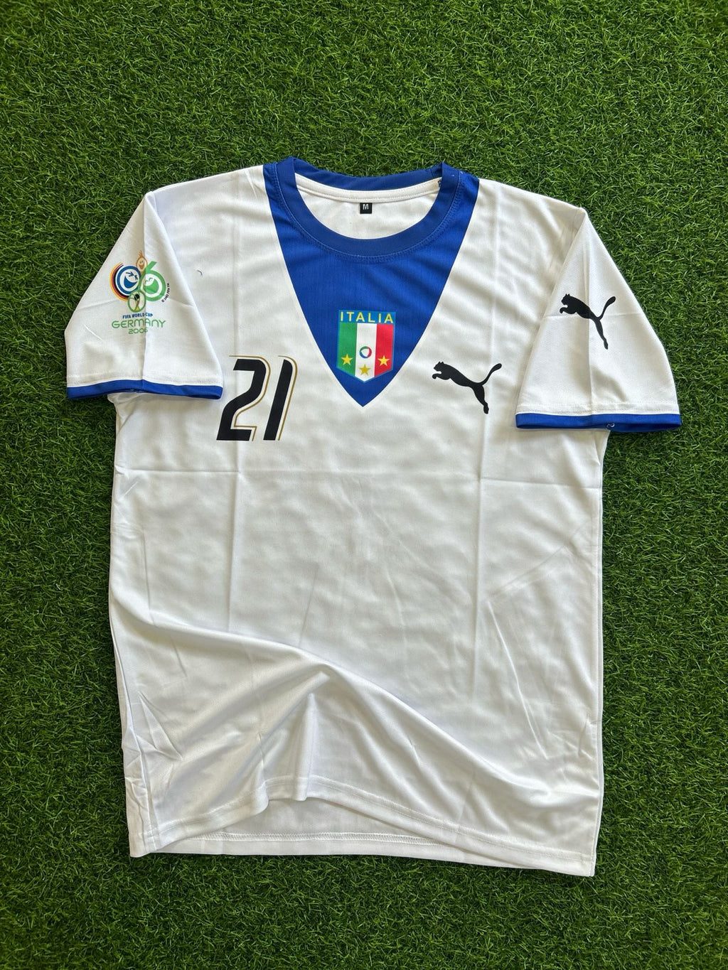 ITALY 2006 WORLD CUP AWAY KIT, HALFSLEEVE SUBLIMATION