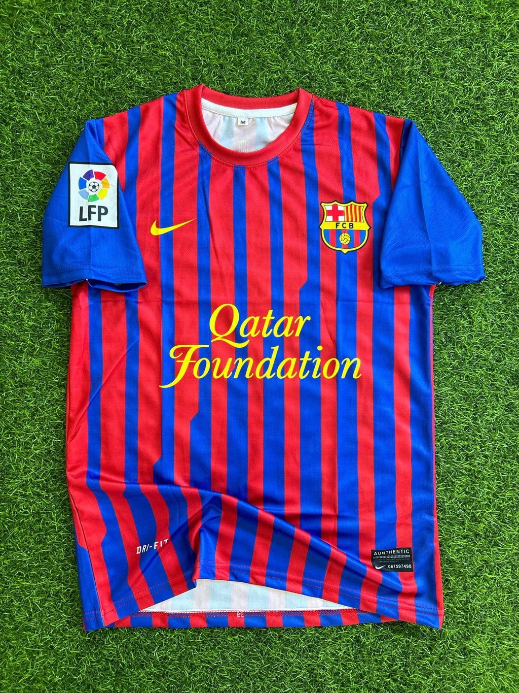 BARCELONA 2011-12 HOME KIT, HALFSLEEVE SUBLIMATION
