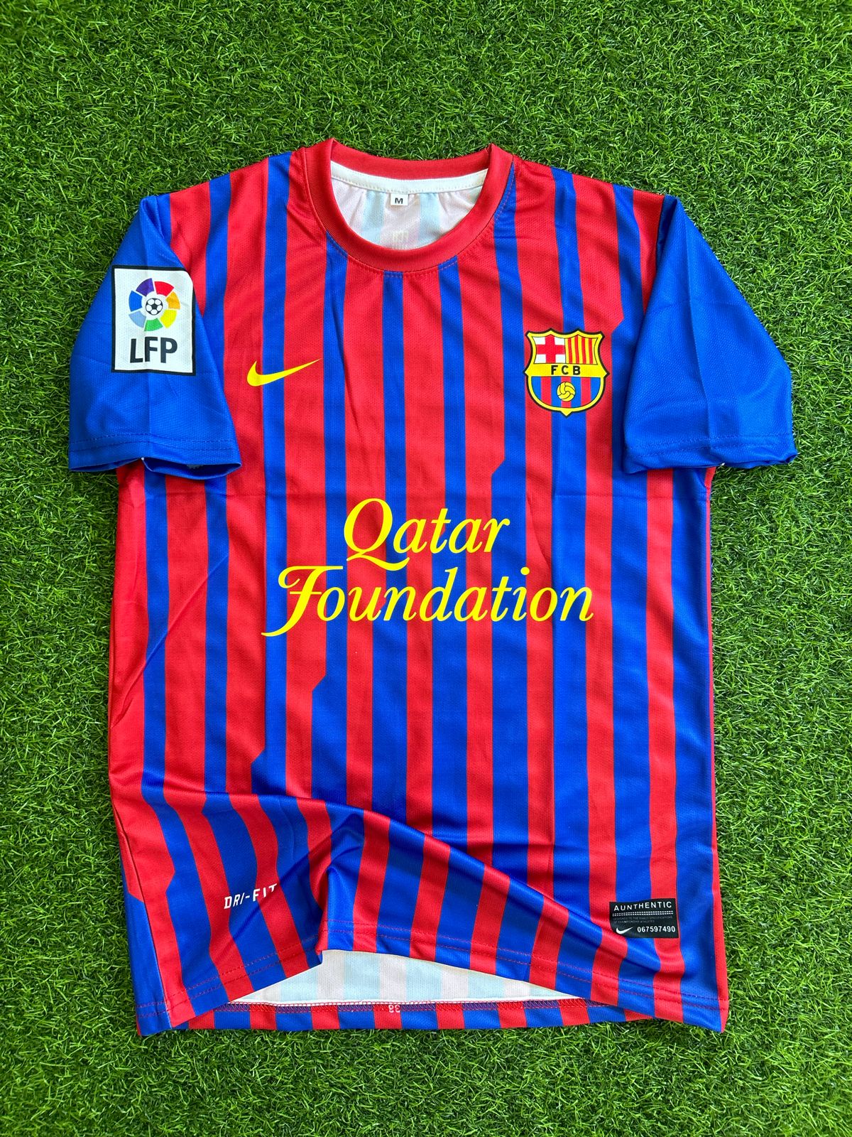 BARCELONA 2011-12 HOME KIT, HALFSLEEVE SUBLIMATION