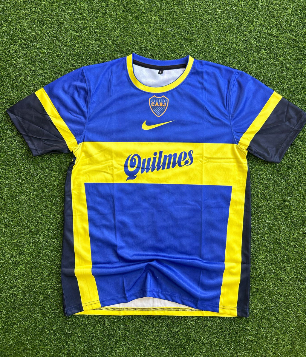 BOCA JUNIORS 2001-02 HOME KIT, HALFSLEEVE SUBLIMATION