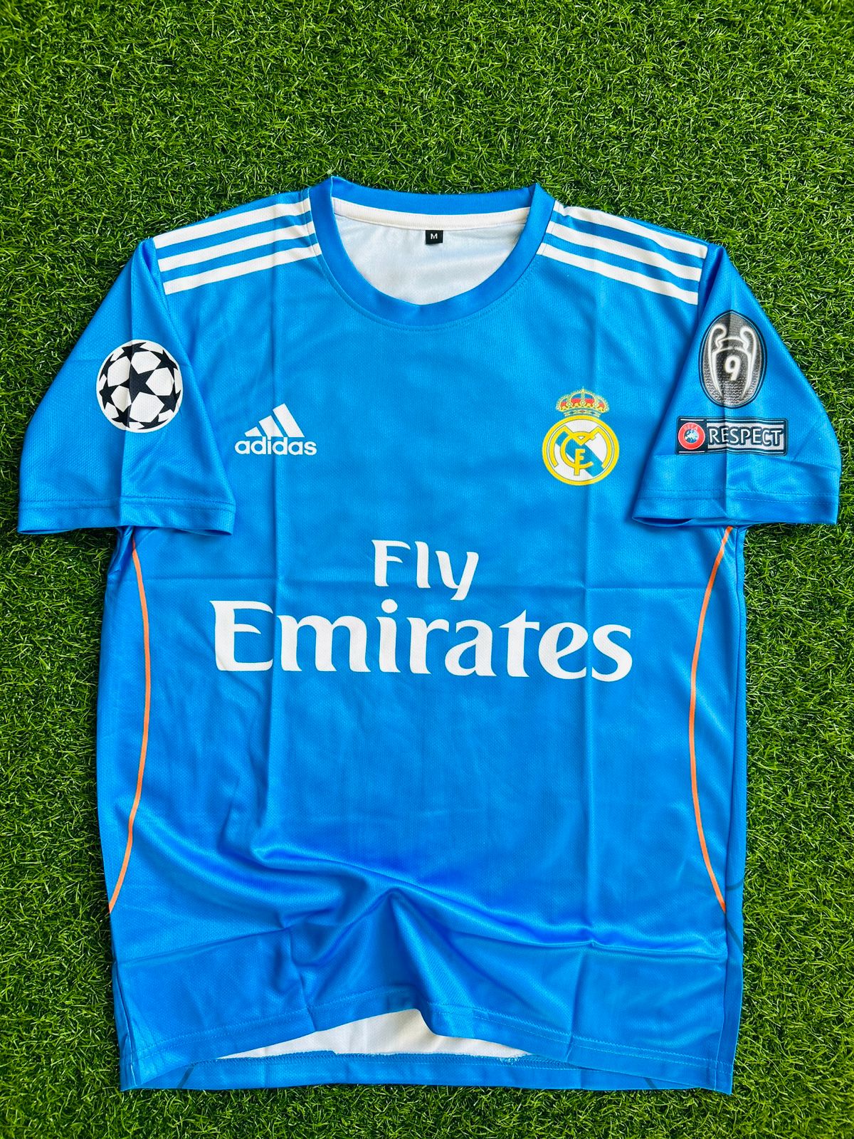 REAL MADRID 2013-14 AWAY KIT, HAALFSLEEVE SUBLIMATION