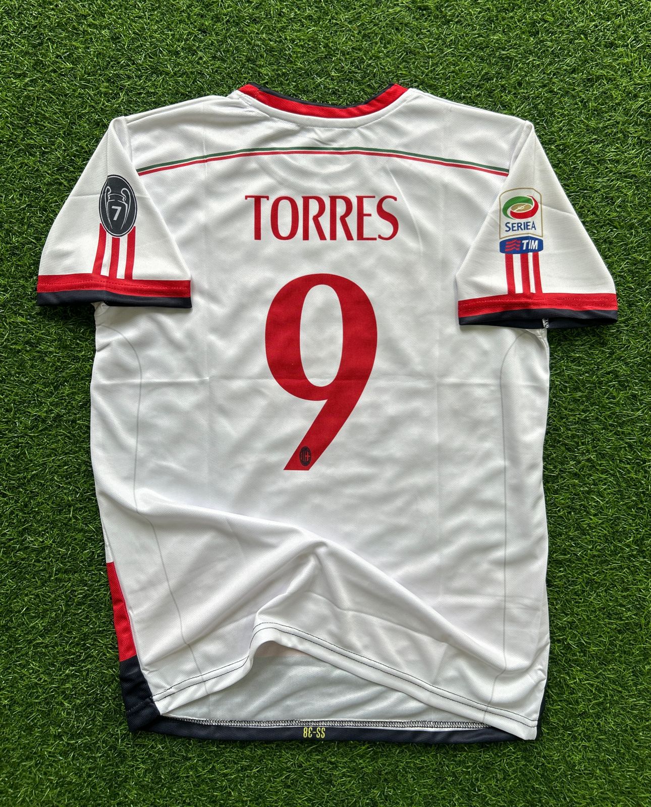 AC MILAN 2014-15 AWAY KIT, HALFSLEEVE SUBLIMATION
