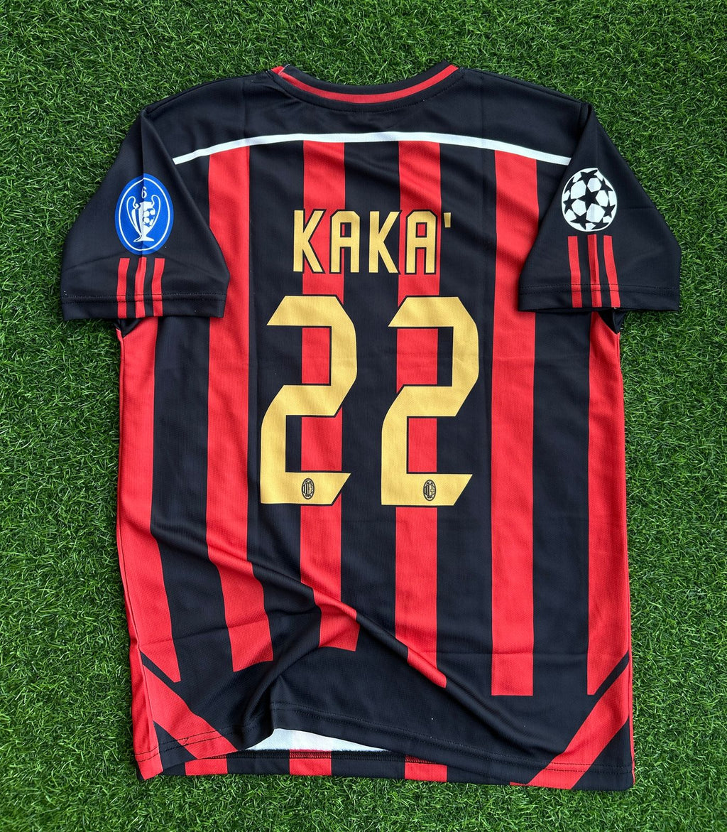 AC MILAN 2008-09 HOME KIT, HALFSLEEVE SUBLIMATION