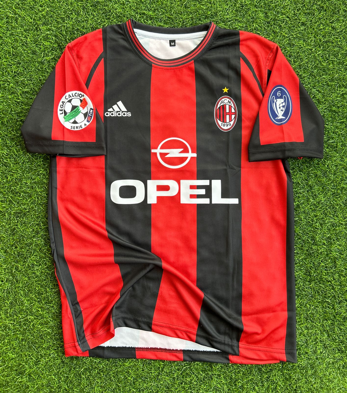 AC MILAN 2000-02 HOME KIT, HALFSLEEVE SUBLIMATION