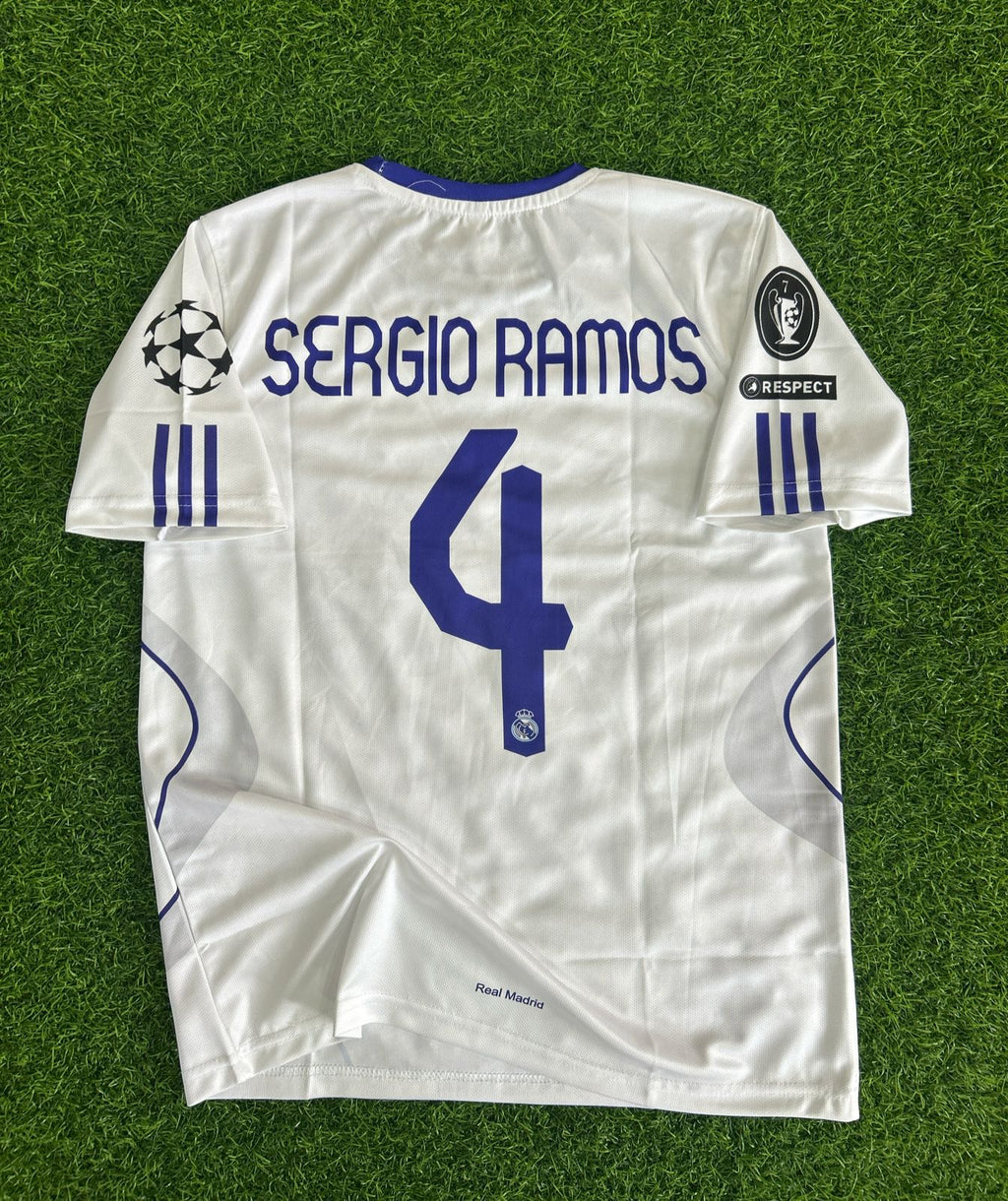 REAL MADRID 2007-08 HOME KIT, HALFSLEEVE SUBLIMATION