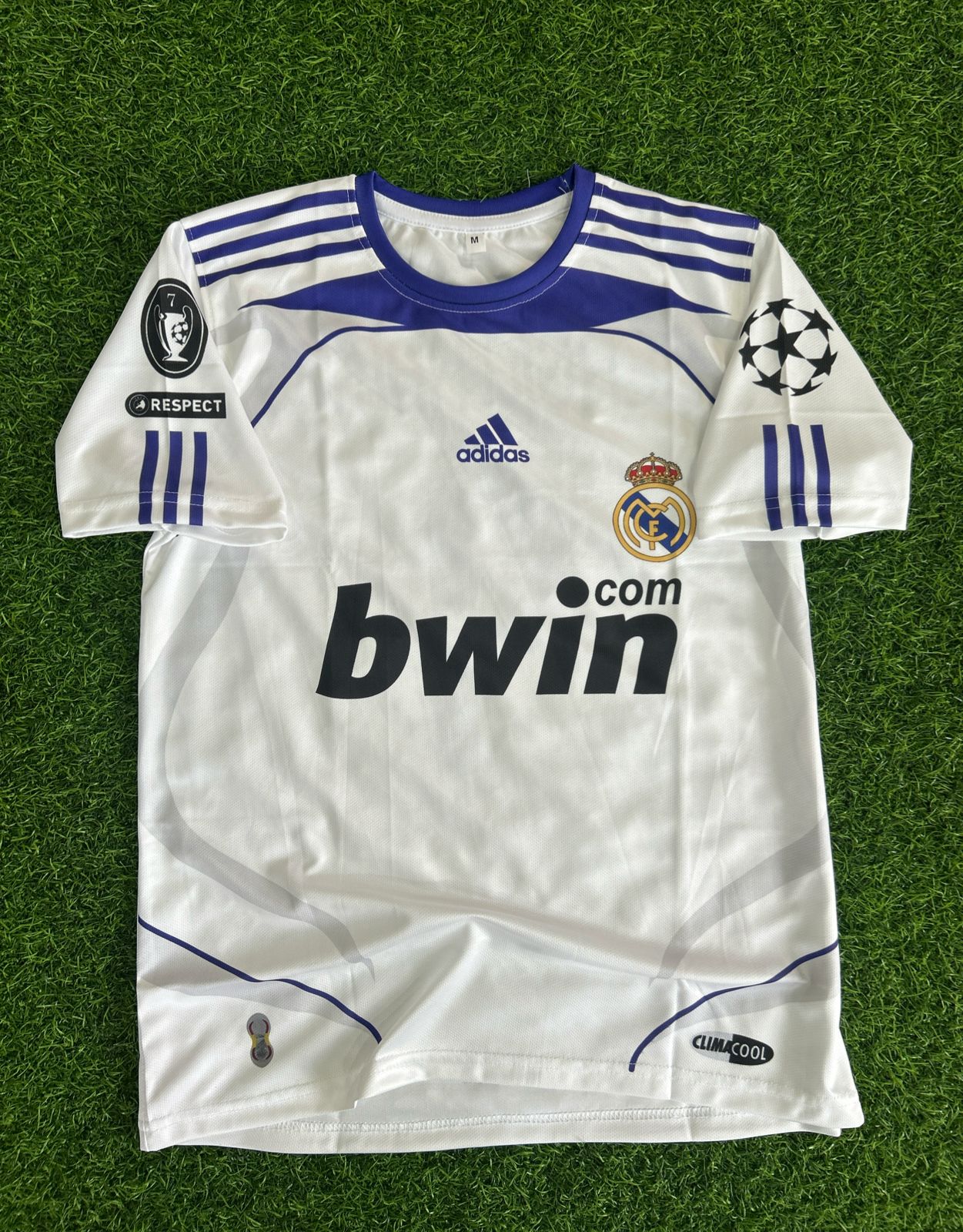 REAL MADRID 2007-08 HOME KIT, HALFSLEEVE SUBLIMATION
