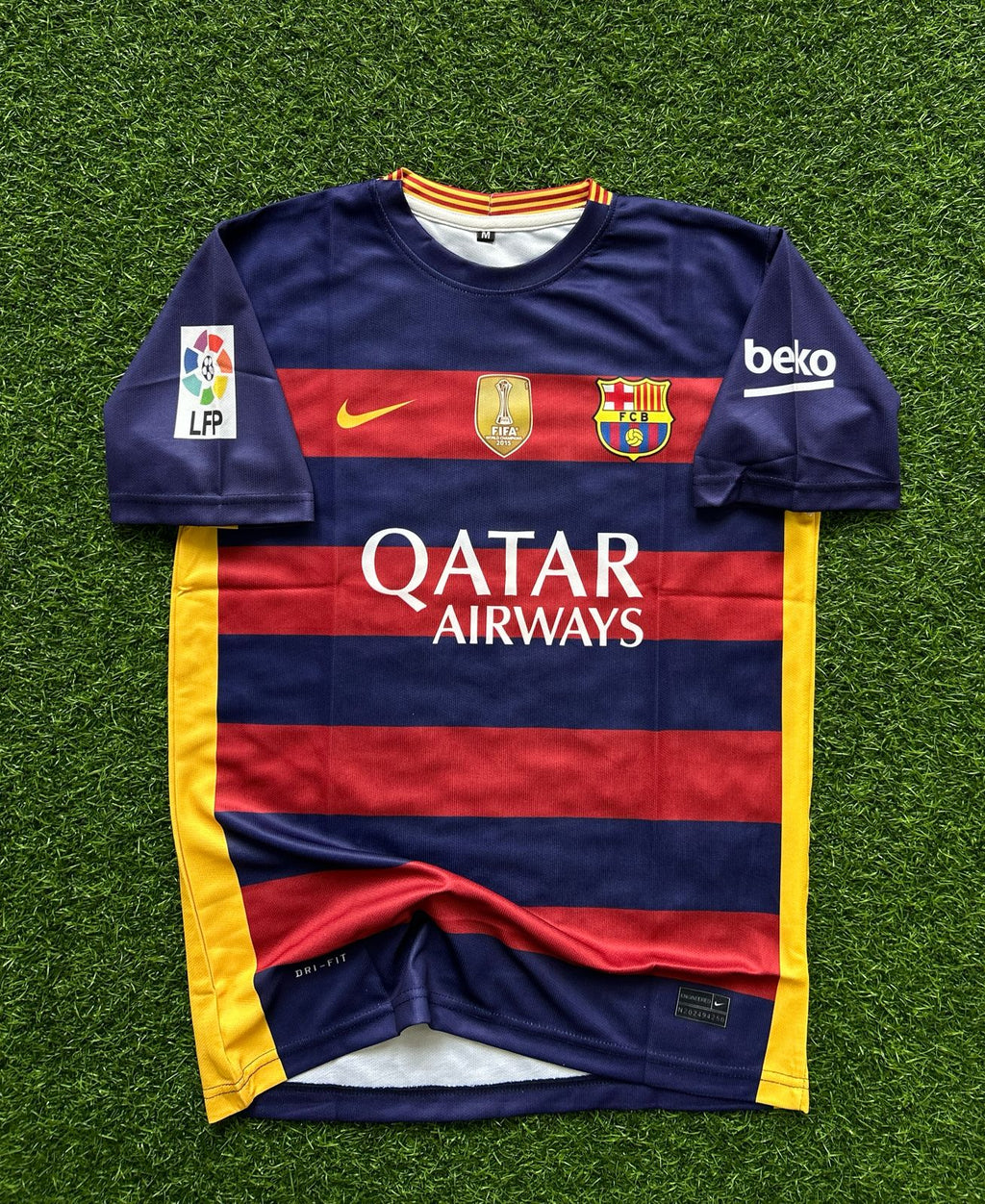 BARCELONA 2015-16 HOME KIT, HALFSLEEVE SUBLIMATION