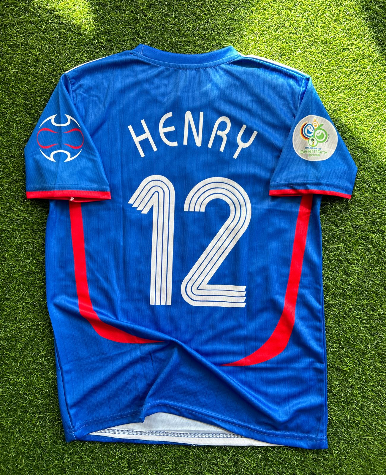 FRANCE 2006 WORLD CUP HOME KIT, HALFSLEEVE SUBLIMATION