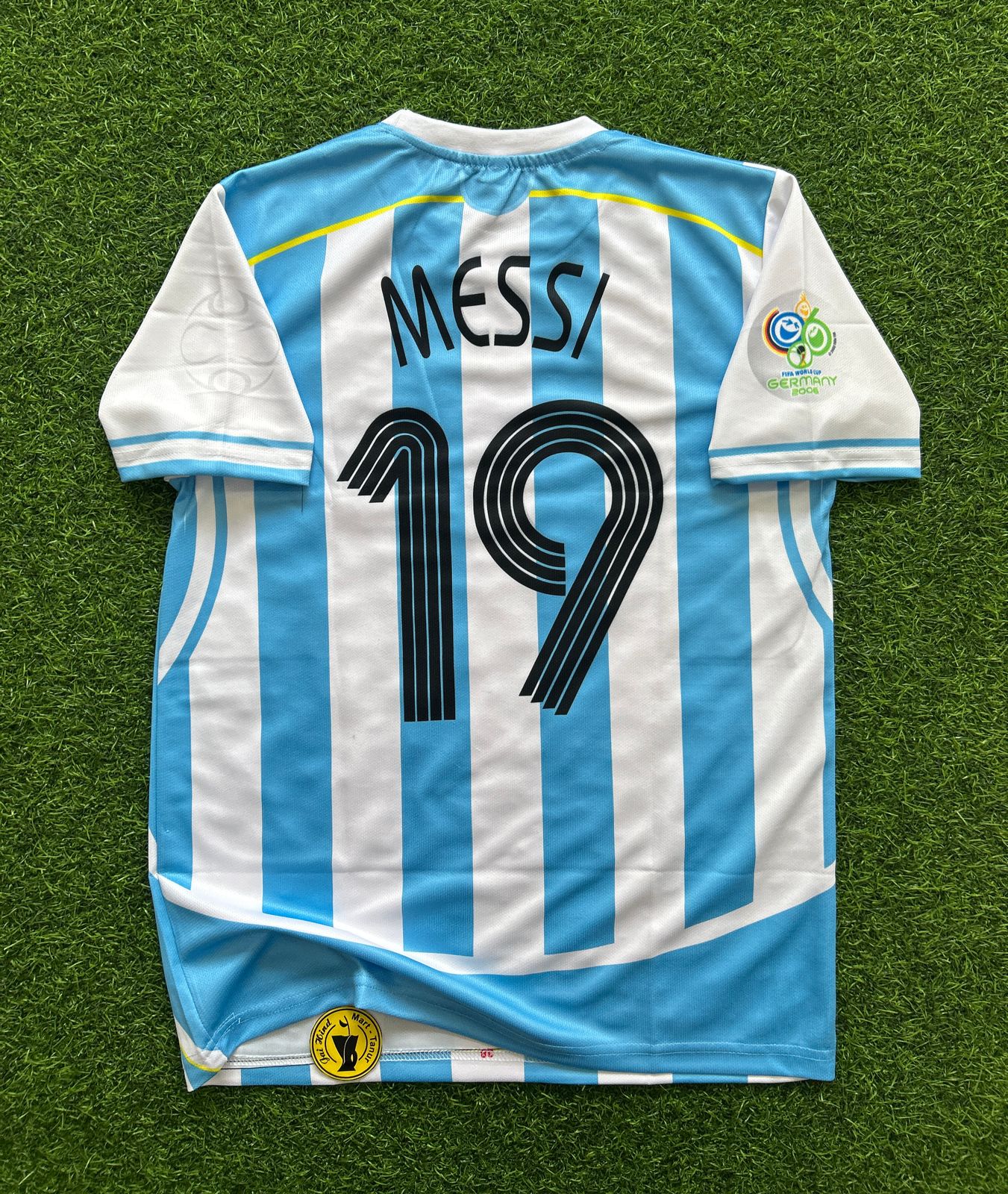 ARGENTINA 2006 WORLD CUP  HOME KIT, HALFSLEEVE SUBLIMATION