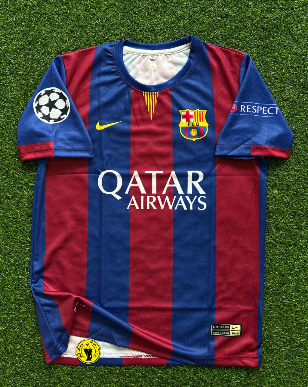 BARCELONA 2014-15 HOME KIT, HALFSLEEVE SUBLIMATION