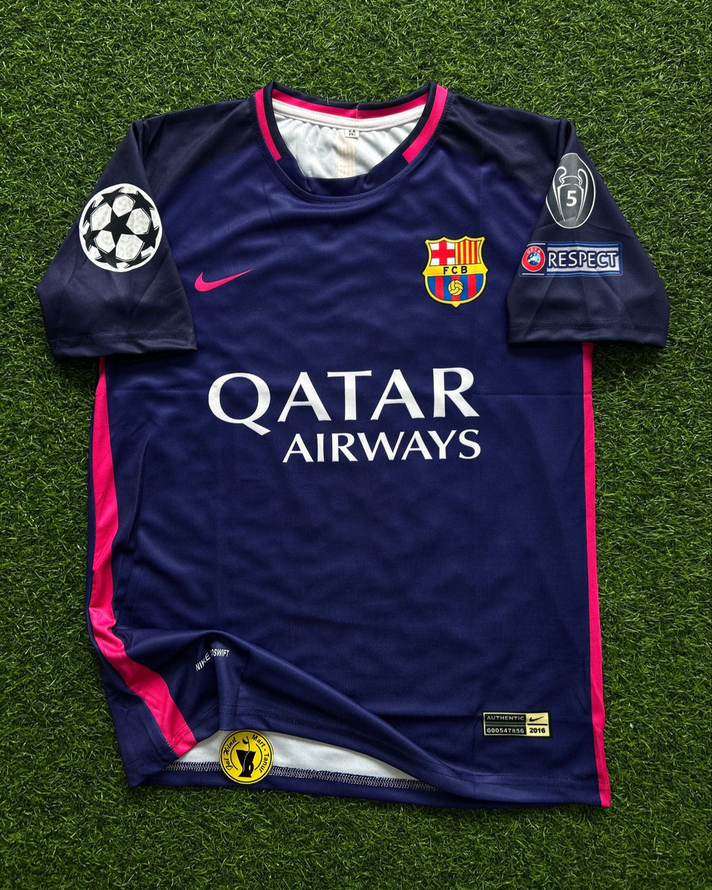 BARCELONA 2016-17 AWAY KIT, HALFSLEEVE SUBLIMATION