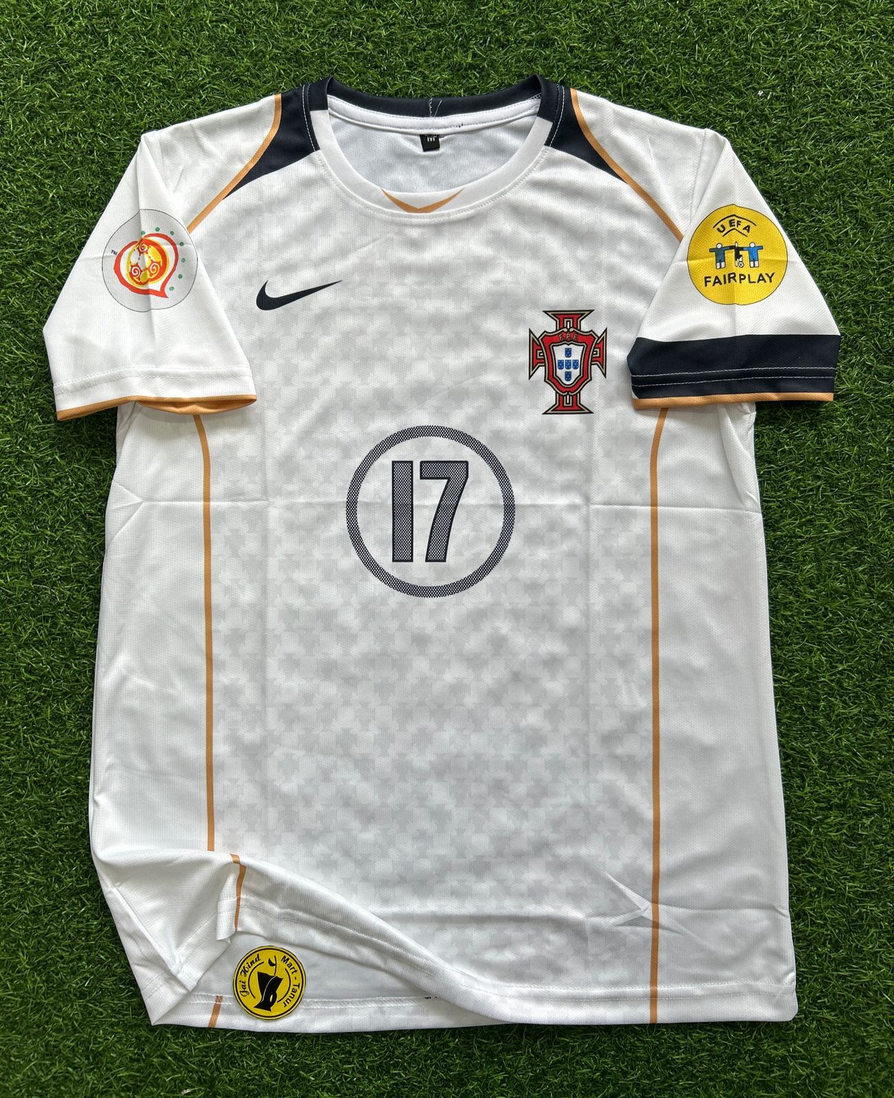 PORTUGAL 2004 AWAY KIT, HALFSLEEVE SUBLIMATION