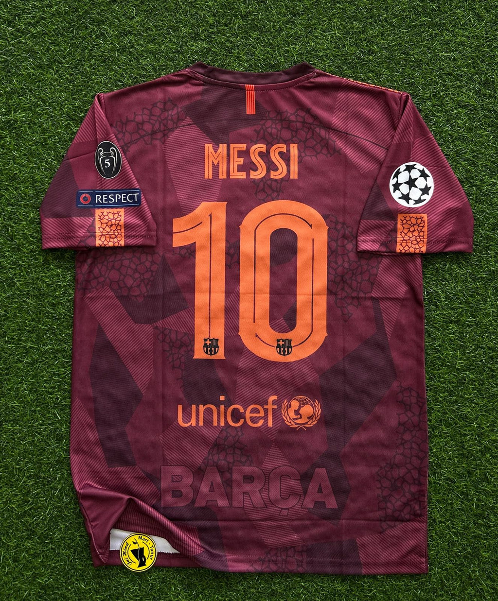 BARCELONA 2017-18  THIRD KIT, HALFSLEEVE SUBLIMATION
