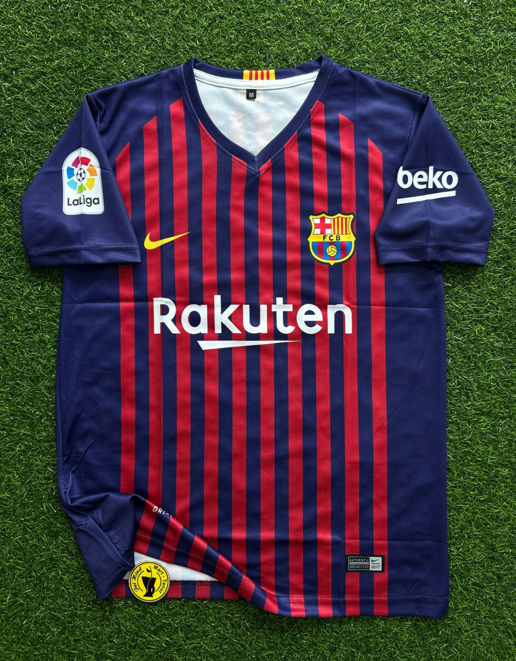 BARCELONA 2018-19 HOME KIT, HALFSLEEVE SUBLIMATION