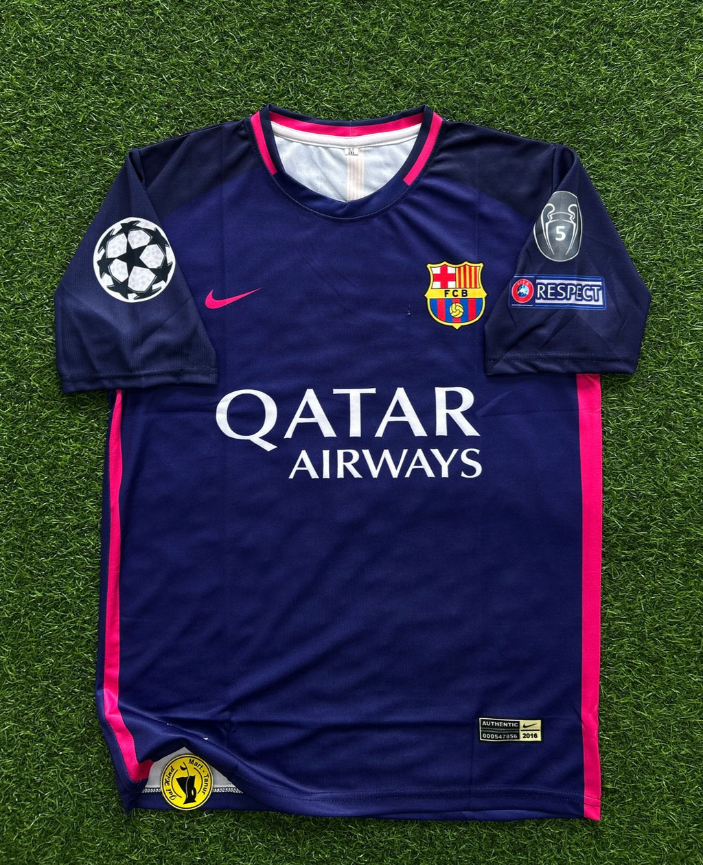 BARCELONA 2016-17 AWAY KIT, HALFSLEEVE SUBLIMATION